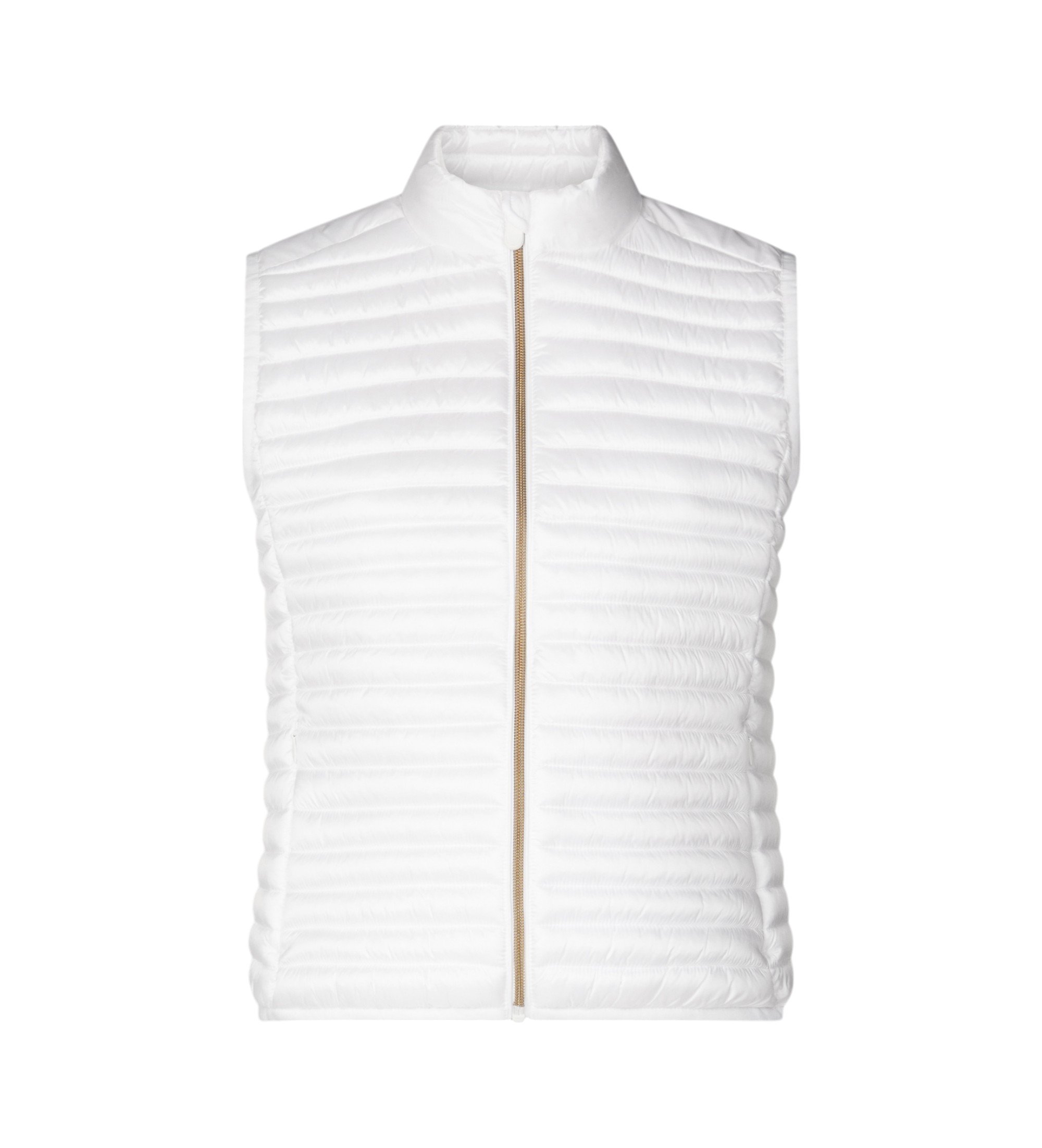 Save The Duck für Damen. D85310W-IRIS20 Weste Arabella weiß (L), Lässig, Nylon
