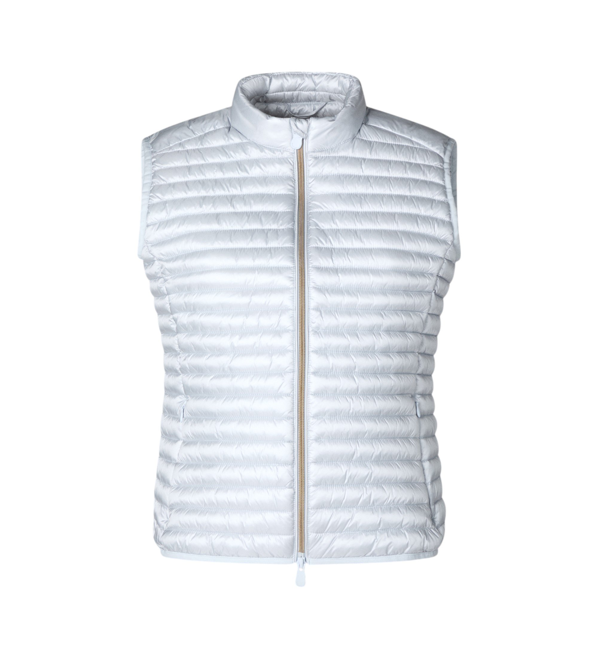 Save The Duck für Damen. D85310W-IRIS20 Weste Arabella grau (L), Lässig, Nylon