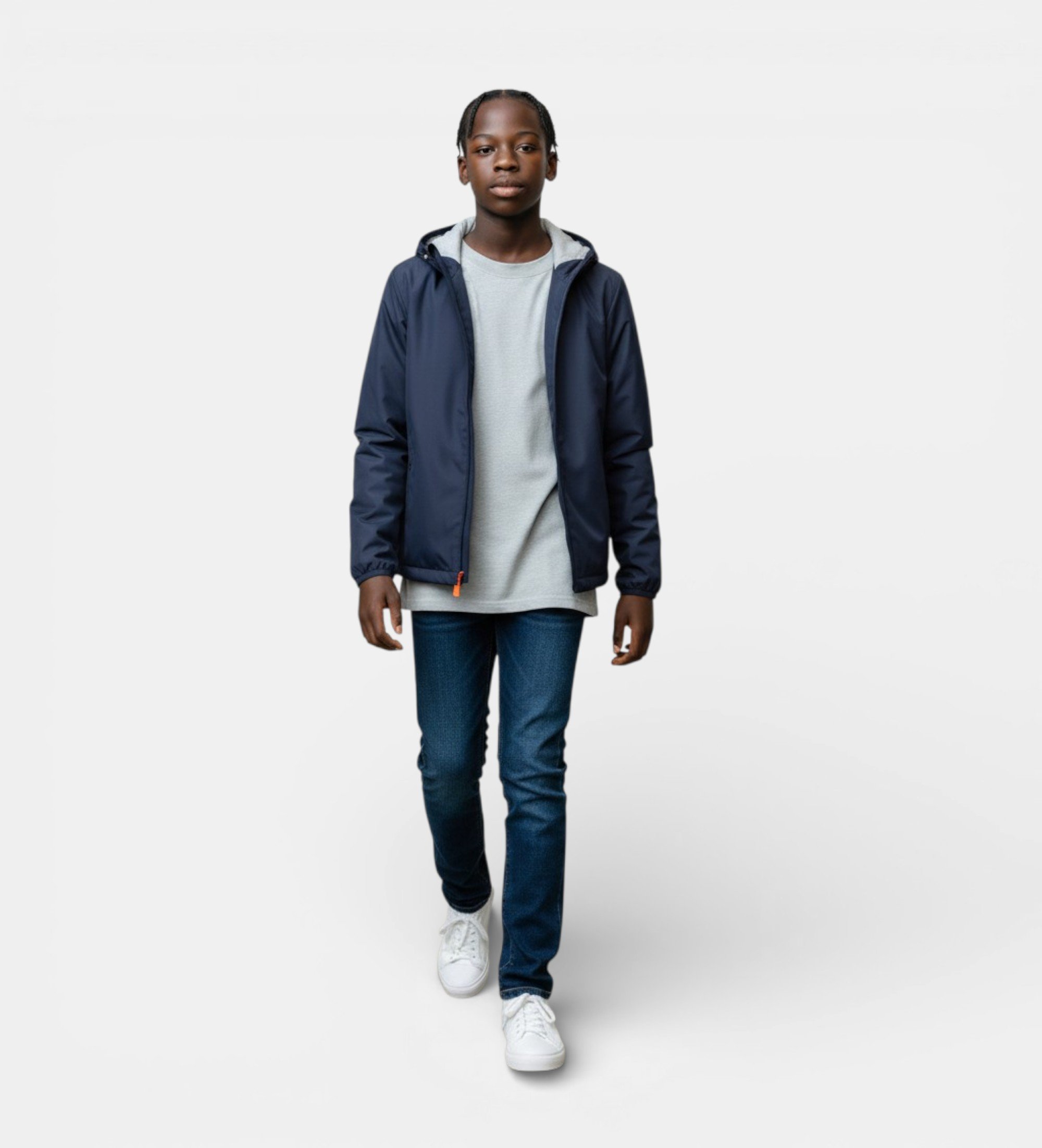 Save The Duck Unisex für Kinder. J31153G-WIND22 Cybele Jacke navy (12años= 152cm), Lässig, Recyceltes Polyester, Nachhaltig, Marine, Kinderb