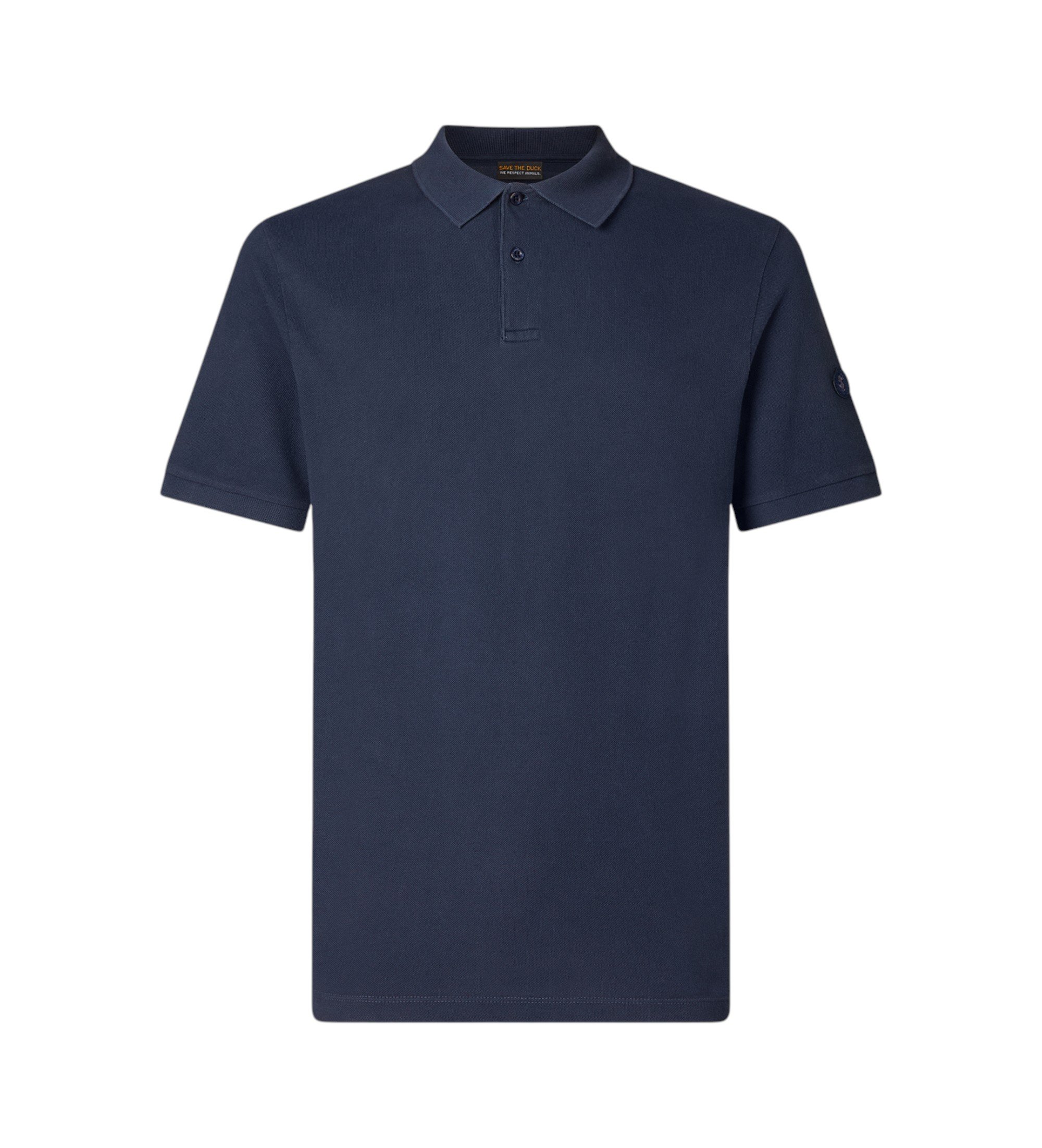 Save The Duck für Herren. DR1742M-BATE20 Orio Poloshirt navy (S), Lässig, Baumwolle, Kurzarm, Marine