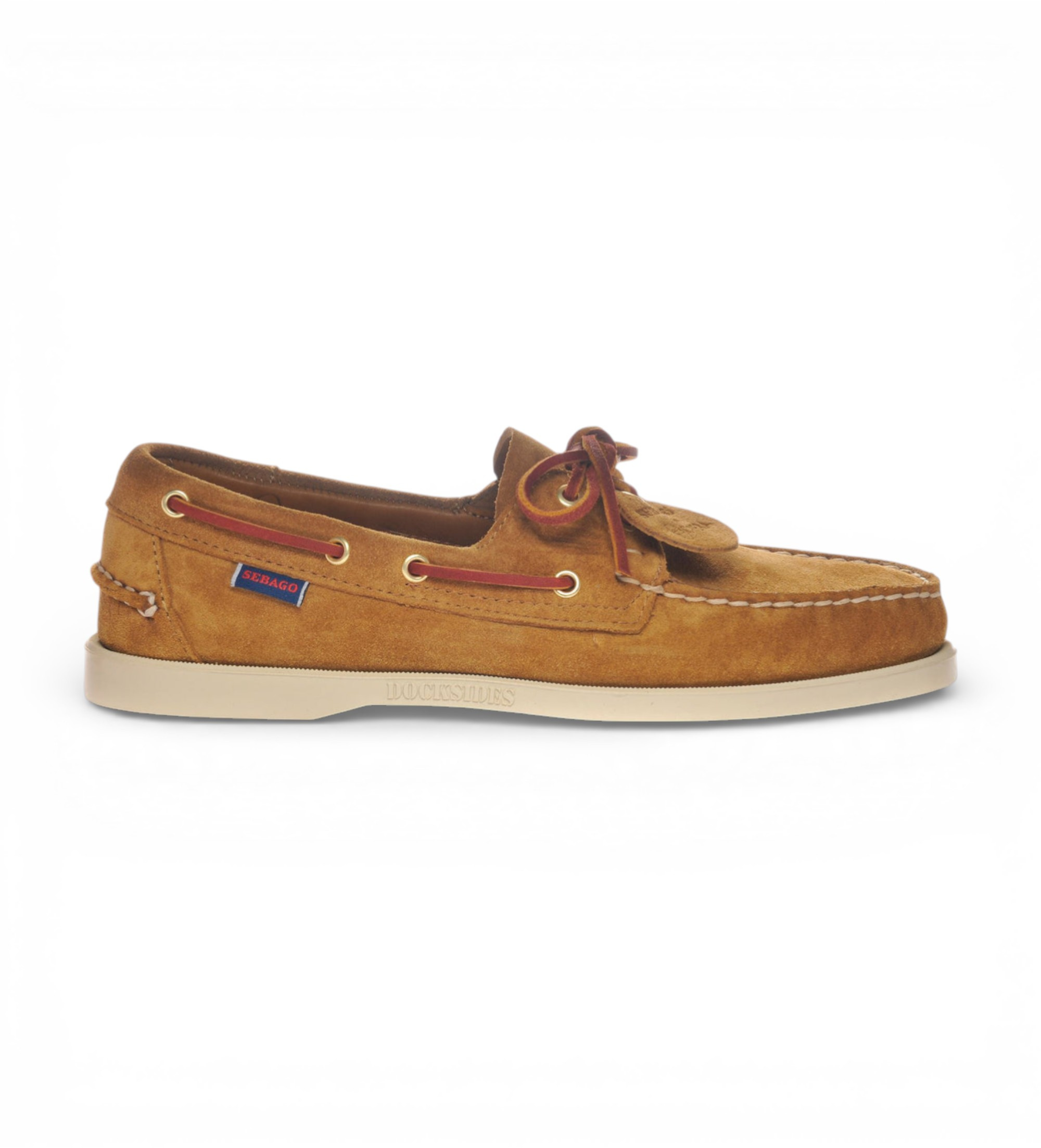 Sebago für Herren. 78123GW Portland Artisan Ox braun Leder Bootsschuhe Portland Artisan Ox braun (41), Wohnung, Schnürsenkel, Lässig