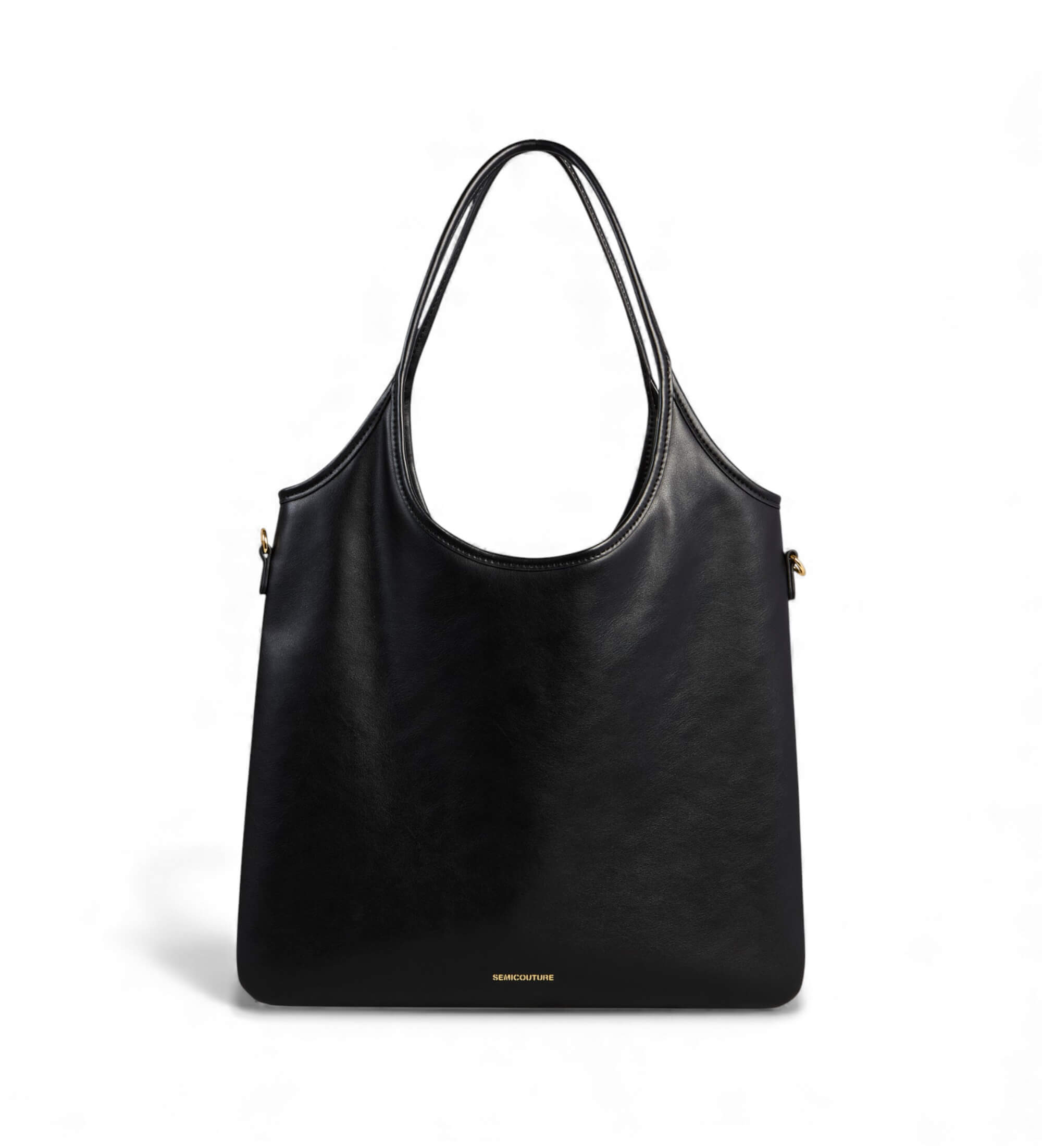Semicouture für Damen. Y5WX13 Seraphi Tasche schwarz (OSFA), Lässig, Polyester