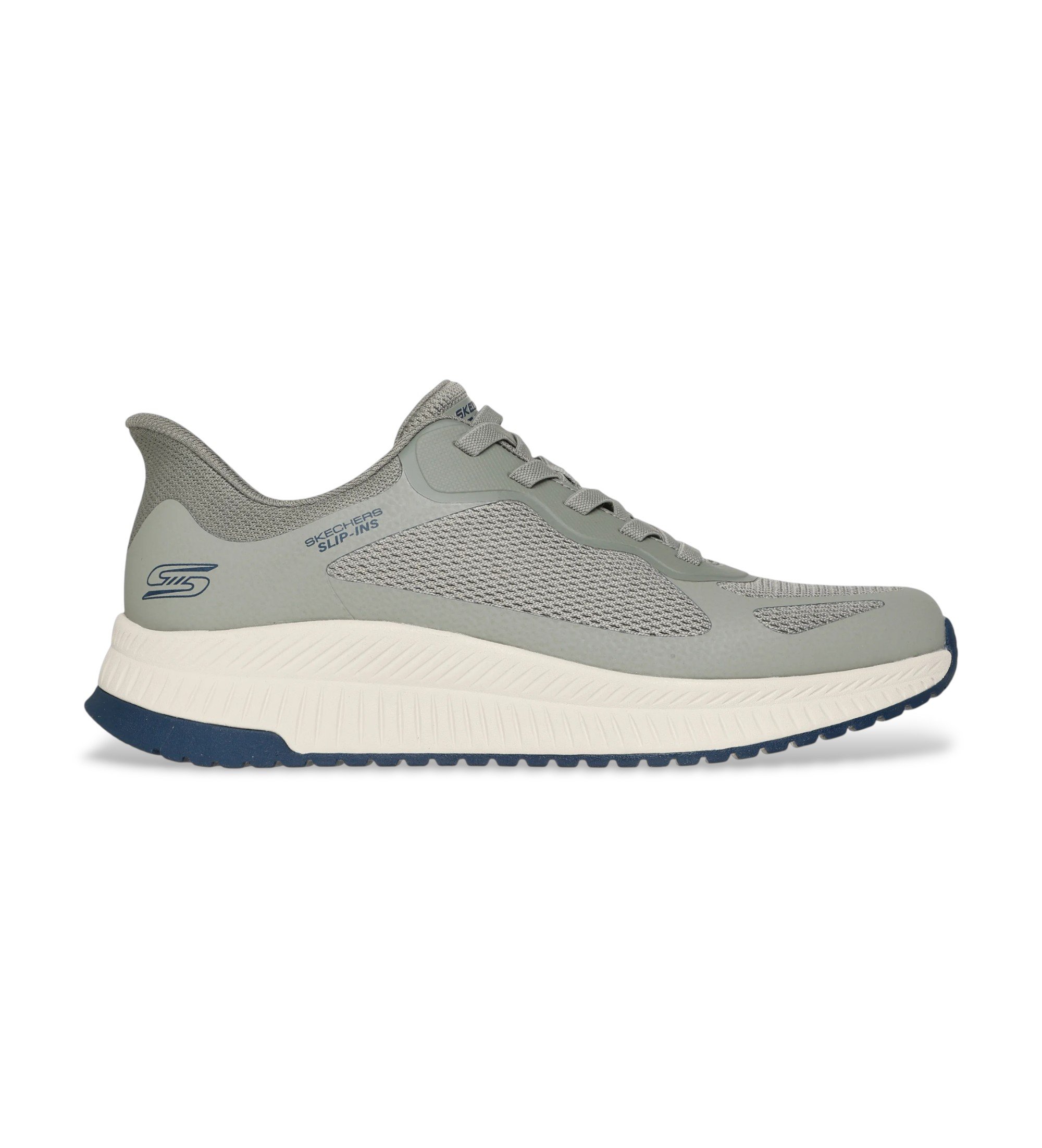 Skechers für Herren. 118423 Turnschuhe Bobs Squad 4 grün (44), Wohnung, Schnürsenkel, Lässig