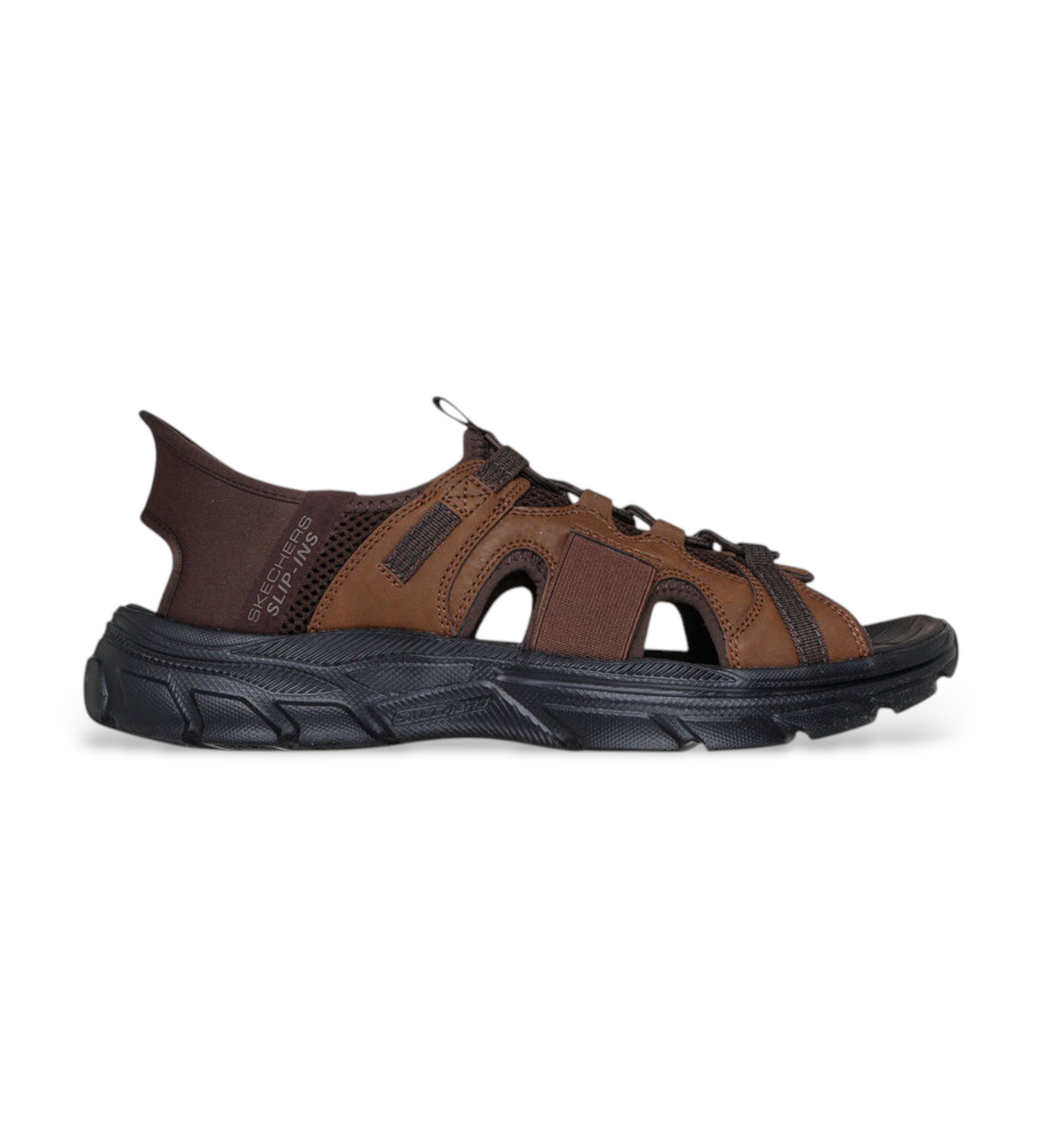 Skechers für Herren. 205181 Revolted Merrick Braun Schnürschuhe (44), Wohnung, Schnürsenkel, Lässig, Sportlich, Draußen