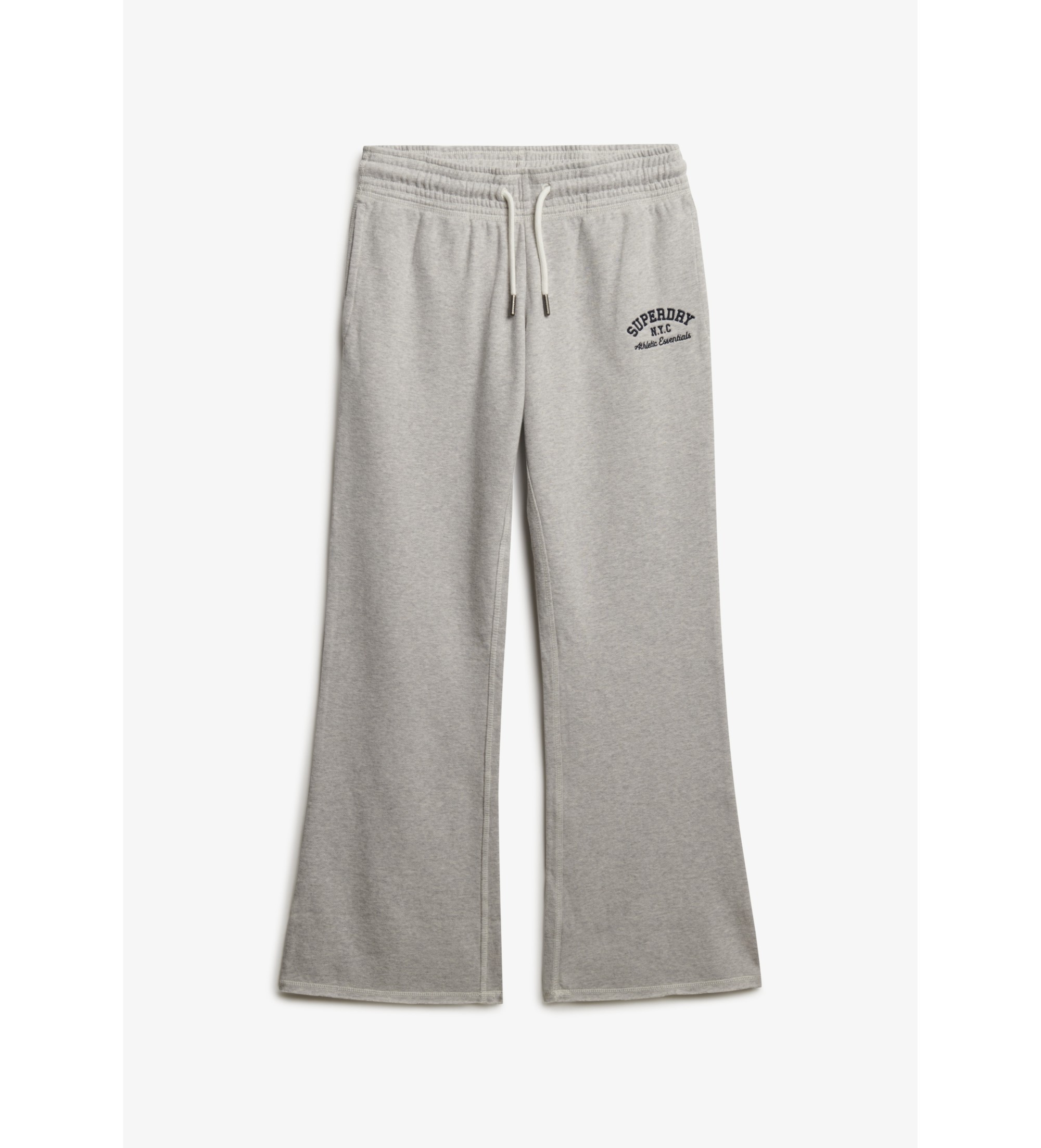 Superdry für Damen. W7011277A Athletic Emb Flare Jogger-Hose grau (XS), Lässig, Baumwolle