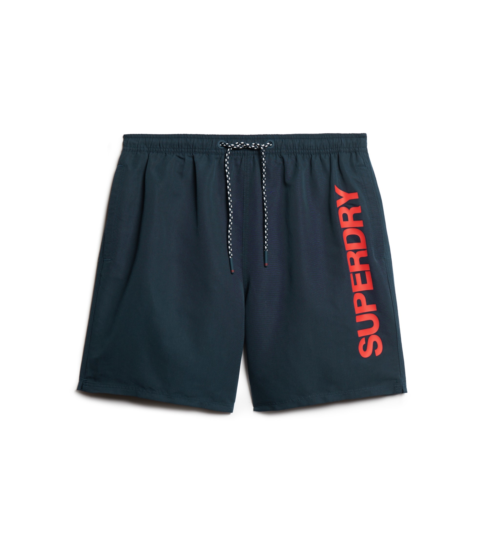 Superdry für Herren. M3010236A Grafik 17 Badeanzug blau (M), Strandbekleidung, Recyceltes Polyester, Nachhaltig, Marine