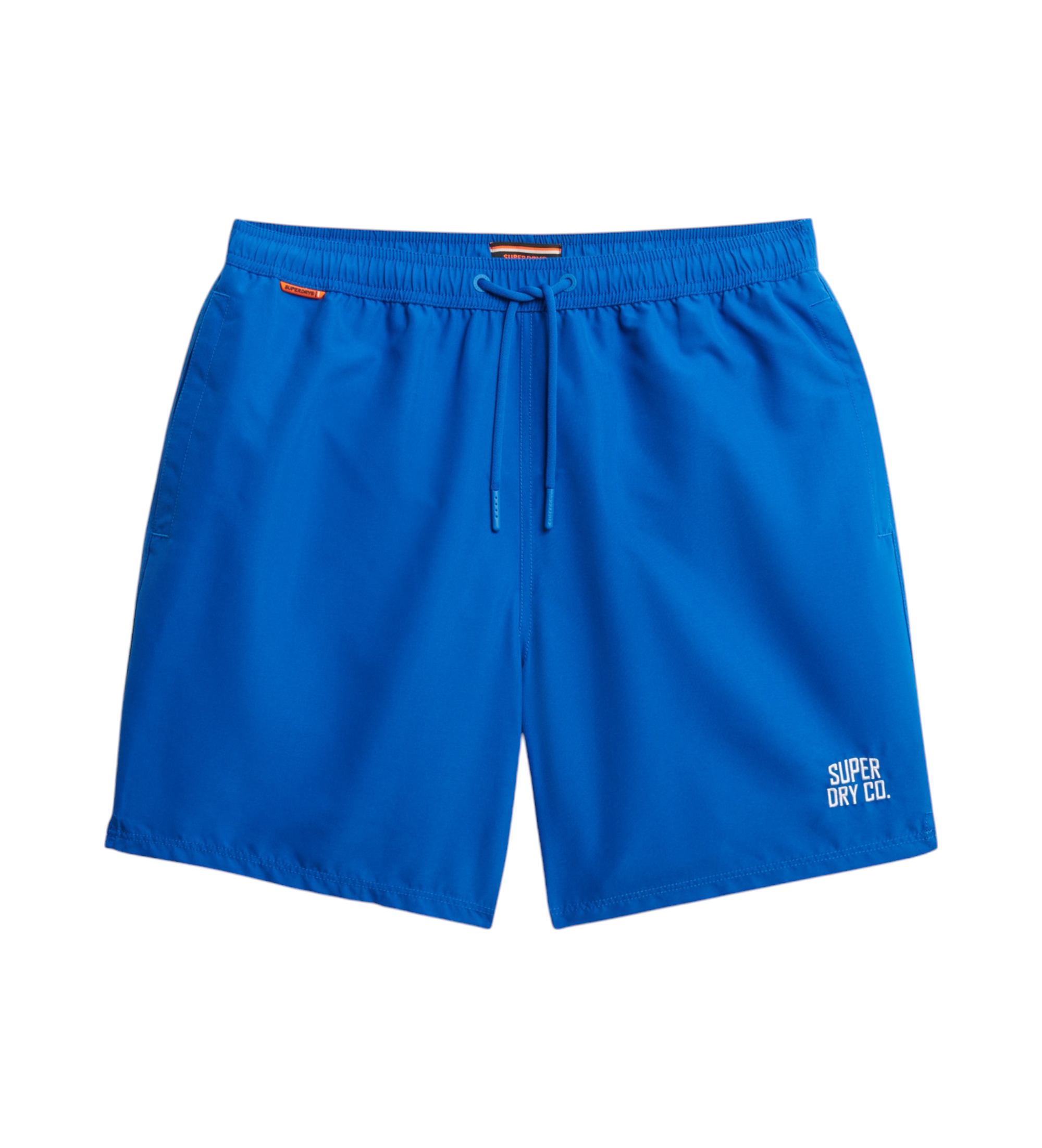 Superdryvoor mannen. M3010256A Essentiële zwemkleding blauw (M), Strandkleding, Gerecycled polyester, Duurzaam