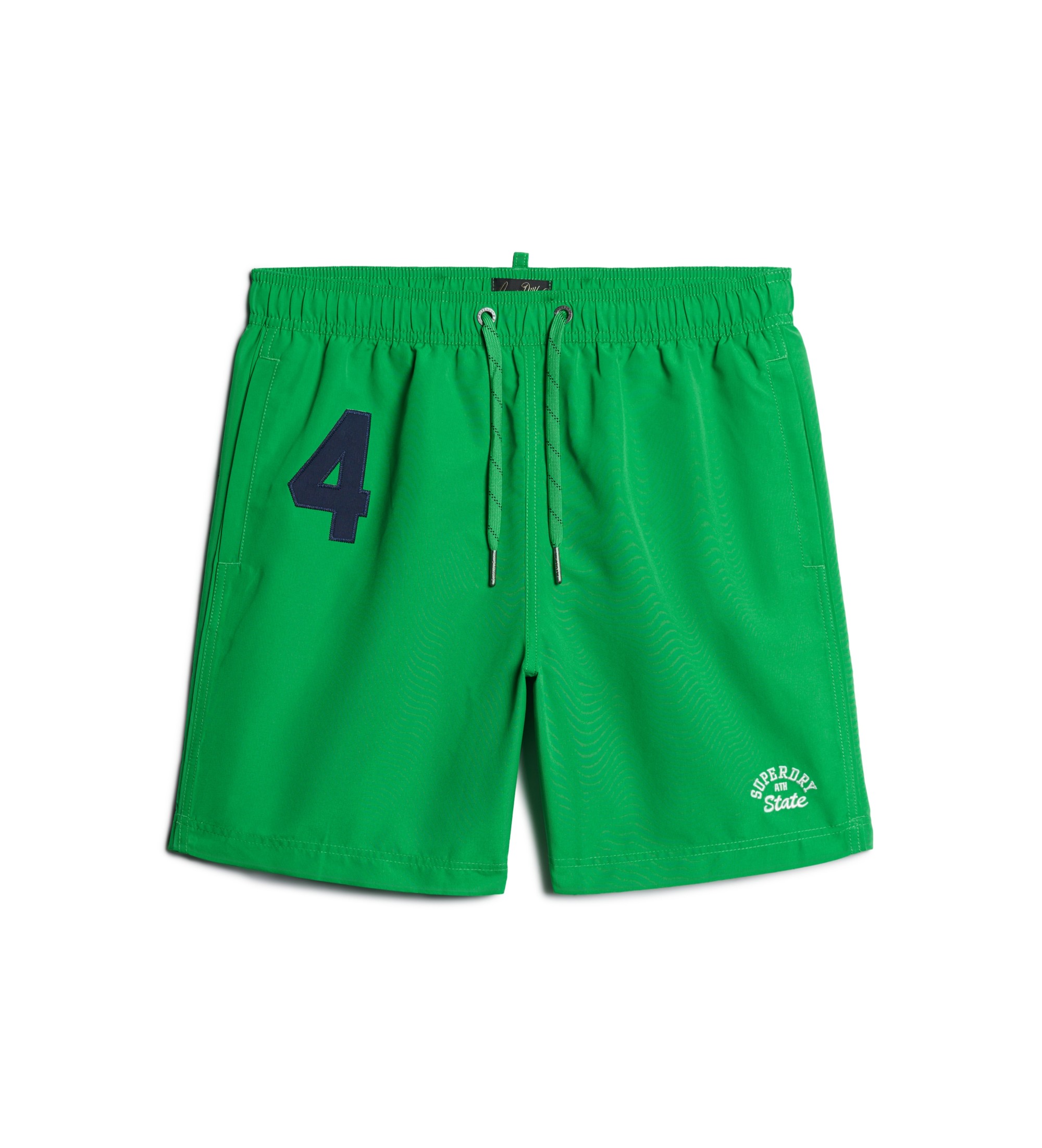Superdry für Herren. M3010235A Badeanzug aus grünem Recyclingmaterial (L), Strandbekleidung, Recyceltes Polyester, Nachhaltig