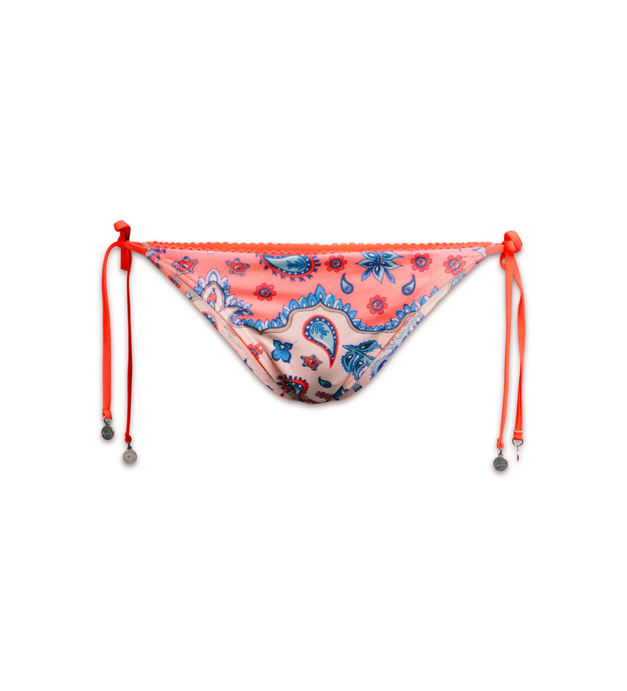 Superdry für Damen. W3010404A Rosa Bikiniunterteil mit seitlichen Bändern (XL), Strandbekleidung, Recyceltes Polyester, Nachhaltig