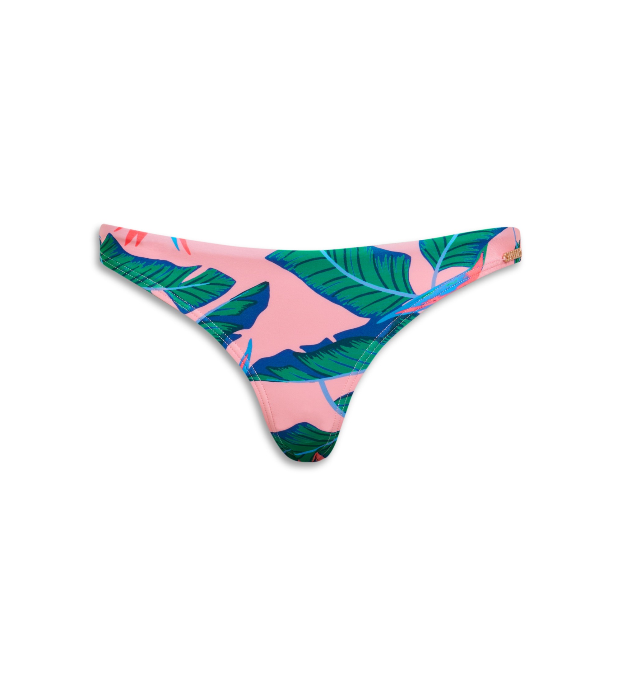 Superdry für Damen. W3010405A Kühnes Bikinihöschen in tropischem Rosa (XS), Strandbekleidung, Recyceltes Polyester, Nachhaltig