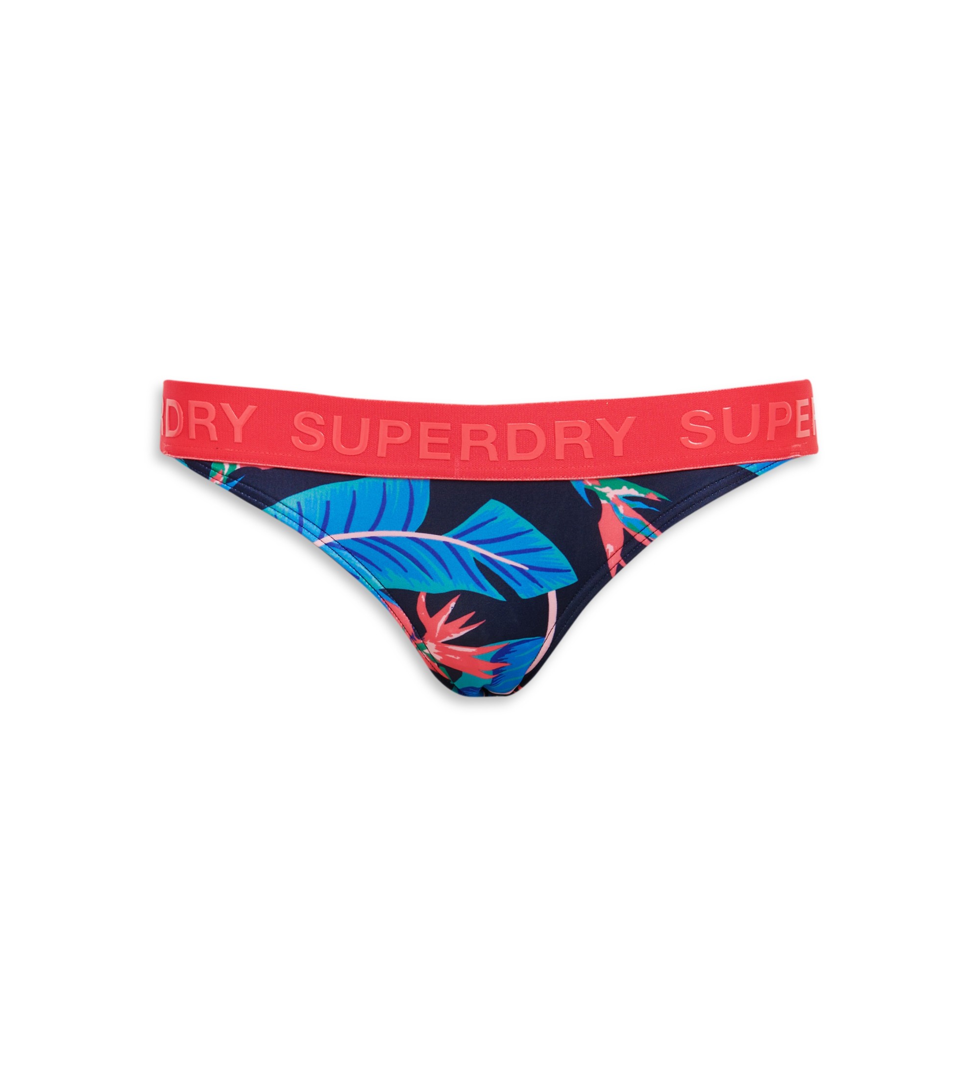 Superdry für Damen. W3010401A Bikiniunterteil Classics navy (XS), Schwarz, Strandbekleidung, Recyceltes Polyester, Nachhaltig