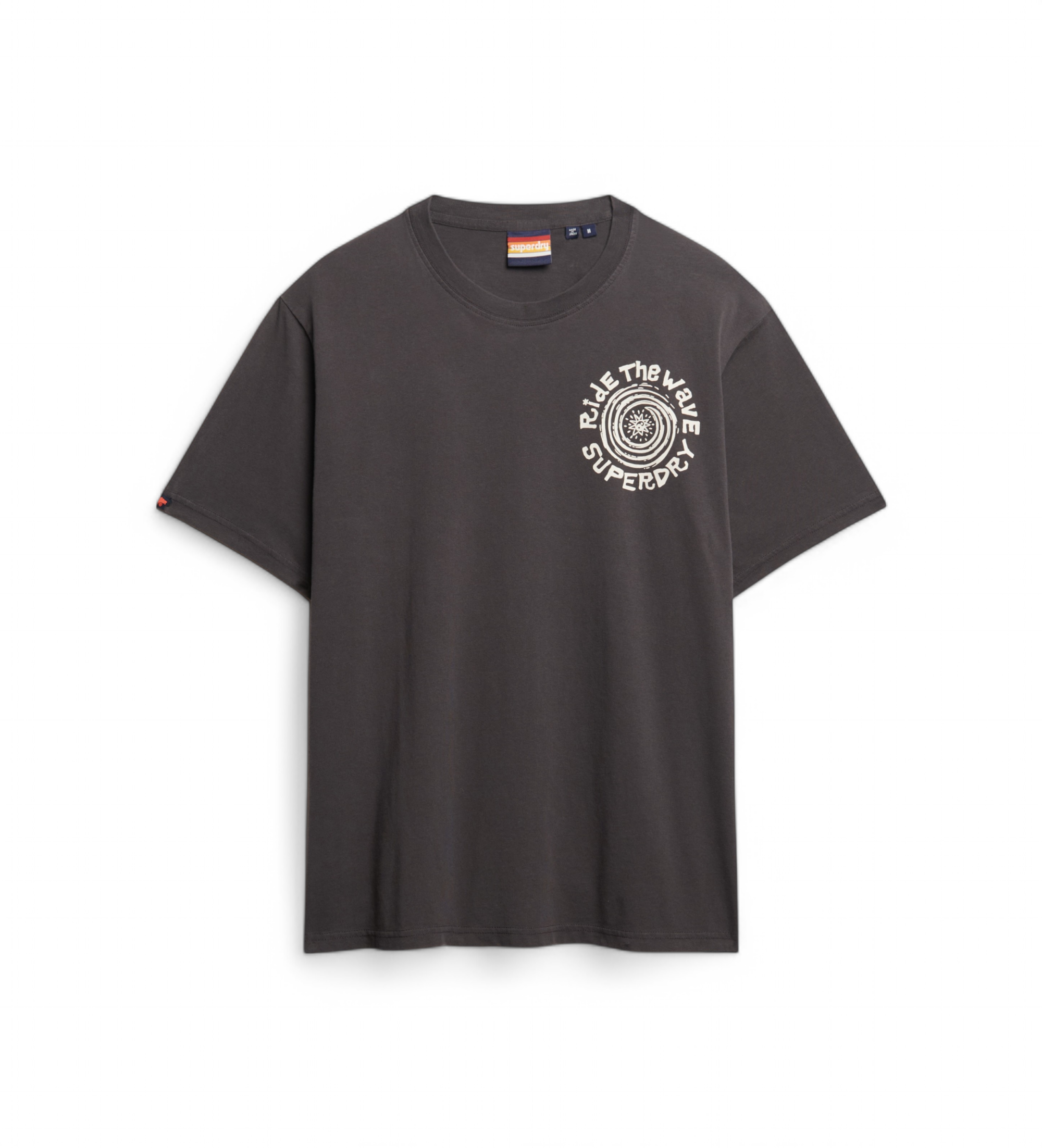Superdry für Herren. M1012107A Outdoor Narrative T-shirt schwarz (S), Lässig, Baumwolle, Kurzarm