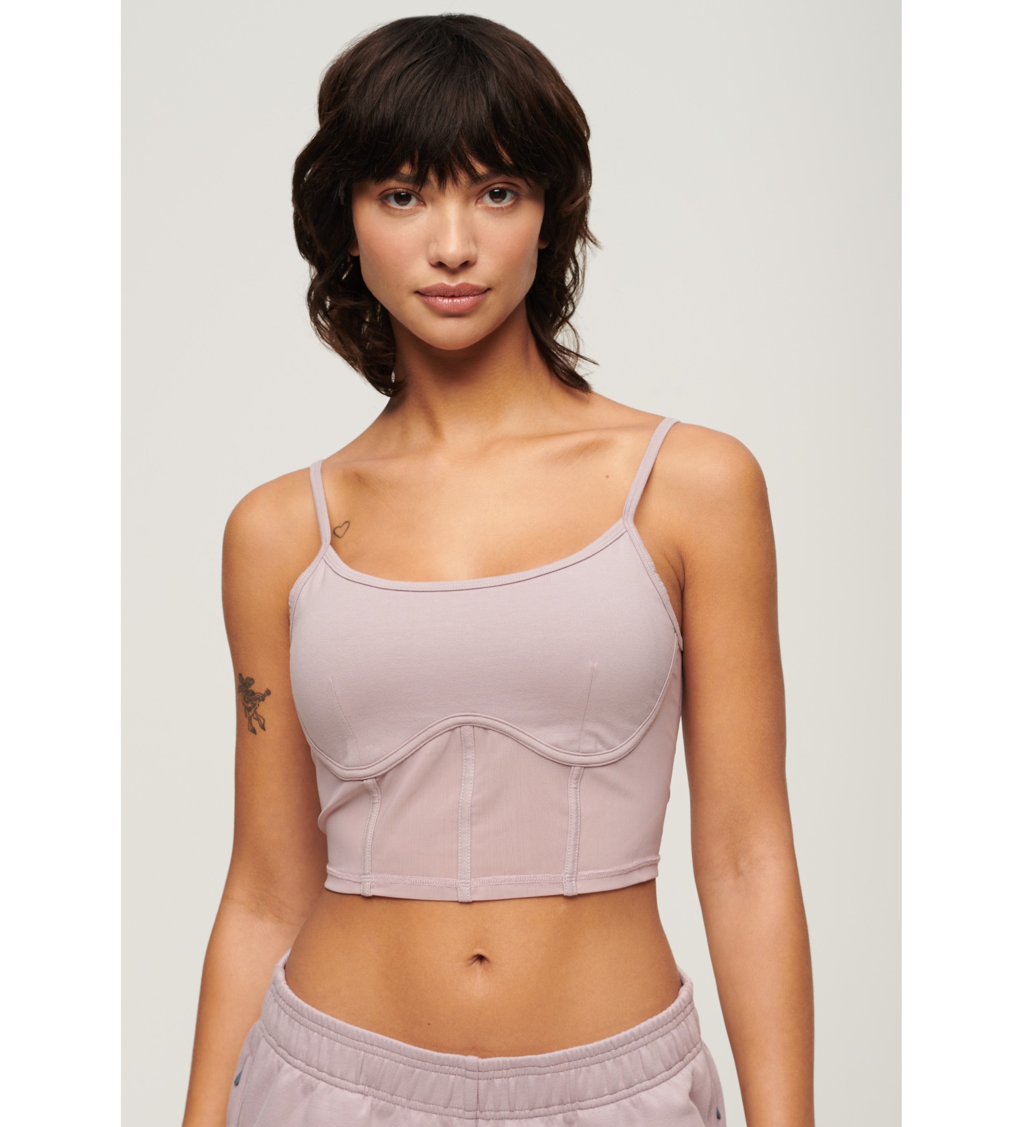 Superdry für Damen. W6011833A Sport Tech Korsett rosa (XL), Heimtextilien, Sportlich, Baumwolle, Multisport