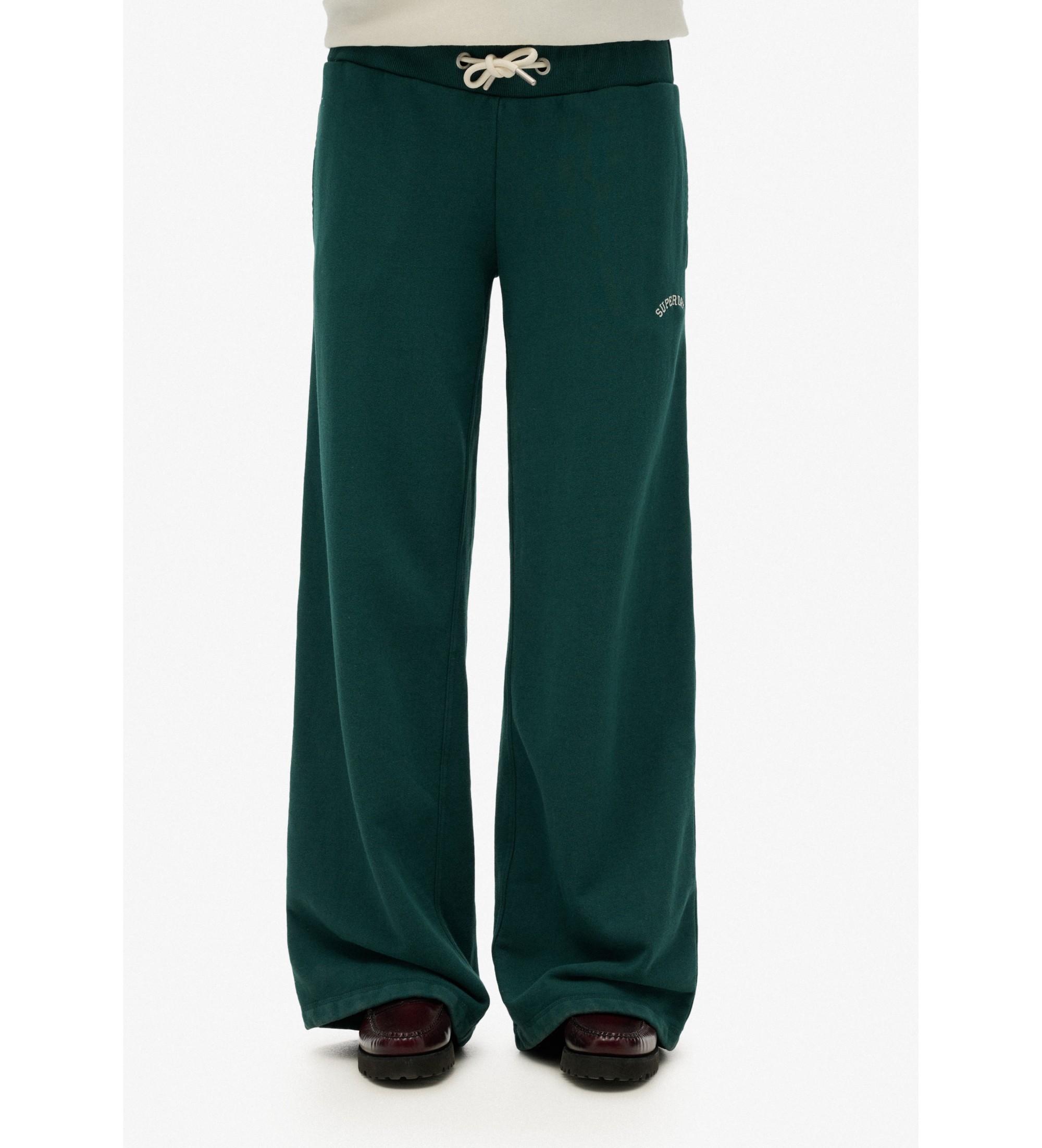 Superdry für Damen. W7011185A Essential Jogginghose grün (L), Lässig, Sportlich, Baumwolle, Multisport