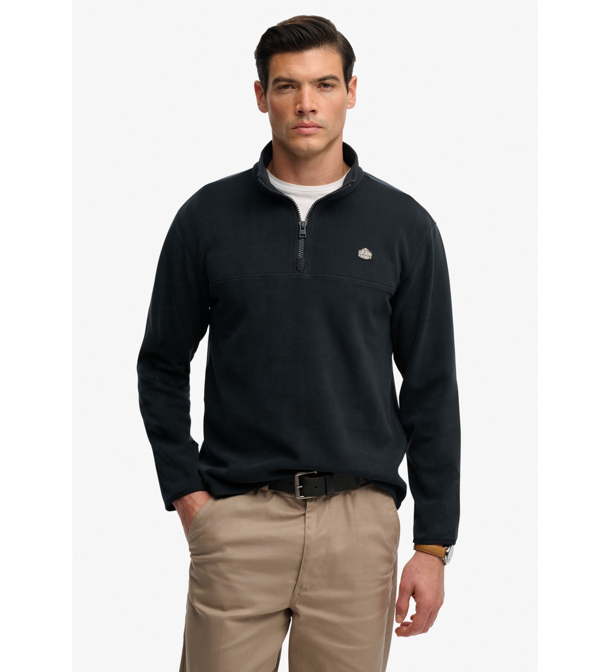 Superdry für Herren. M2014494A Expedition Sweatshirt marineblau (M), Lässig, Recyceltes Polyester