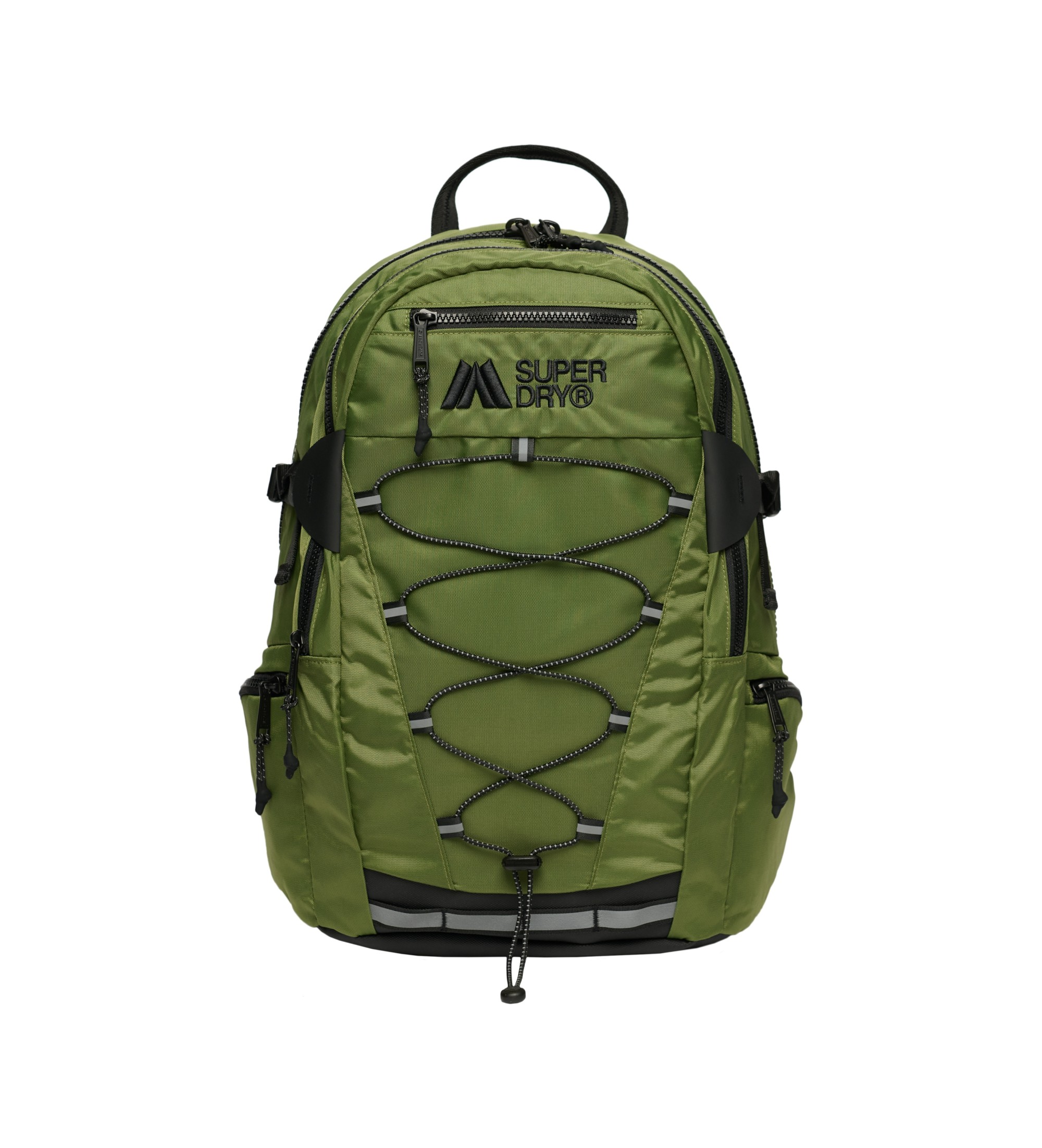 Superdry für Damen. W9110420A Outdoor-Rucksack 28L grün (OSFA), Lässig, Nylon