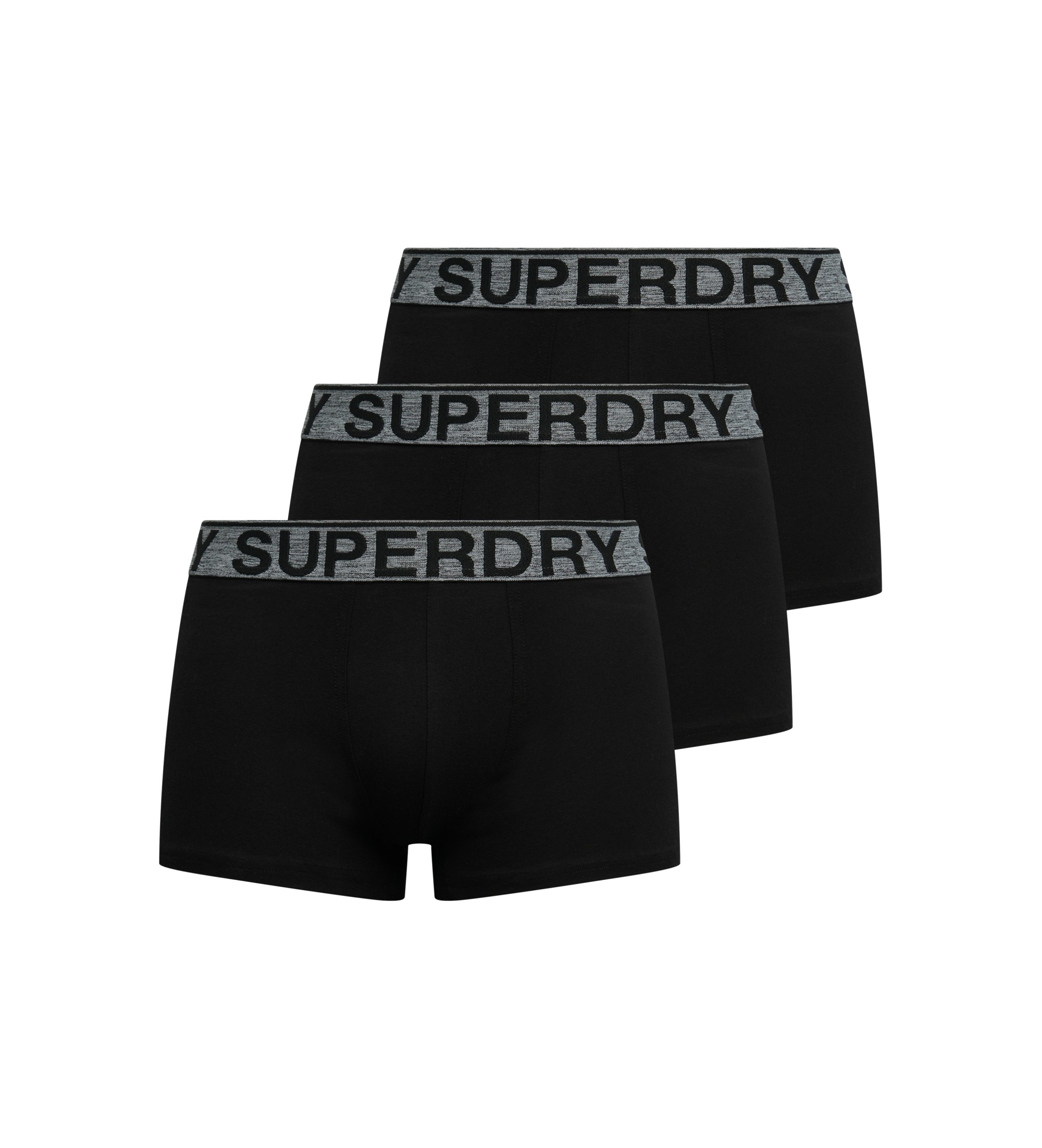 Superdry für Herren. M3110450B 3er Pack Boxershorts Marca schwarz (S), Heimtextilien, Baumwolle