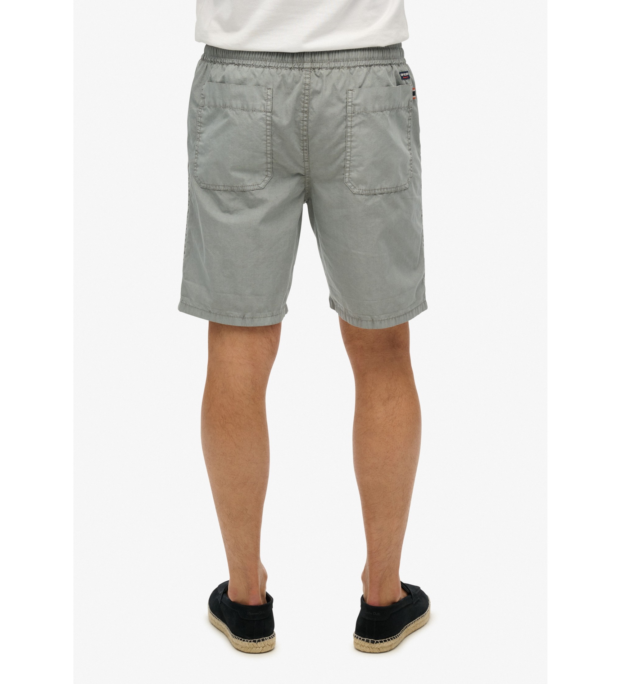 Superdry für Herren. M7110479A Short Essentials Walk grau (S), Lässig, Baumwolle