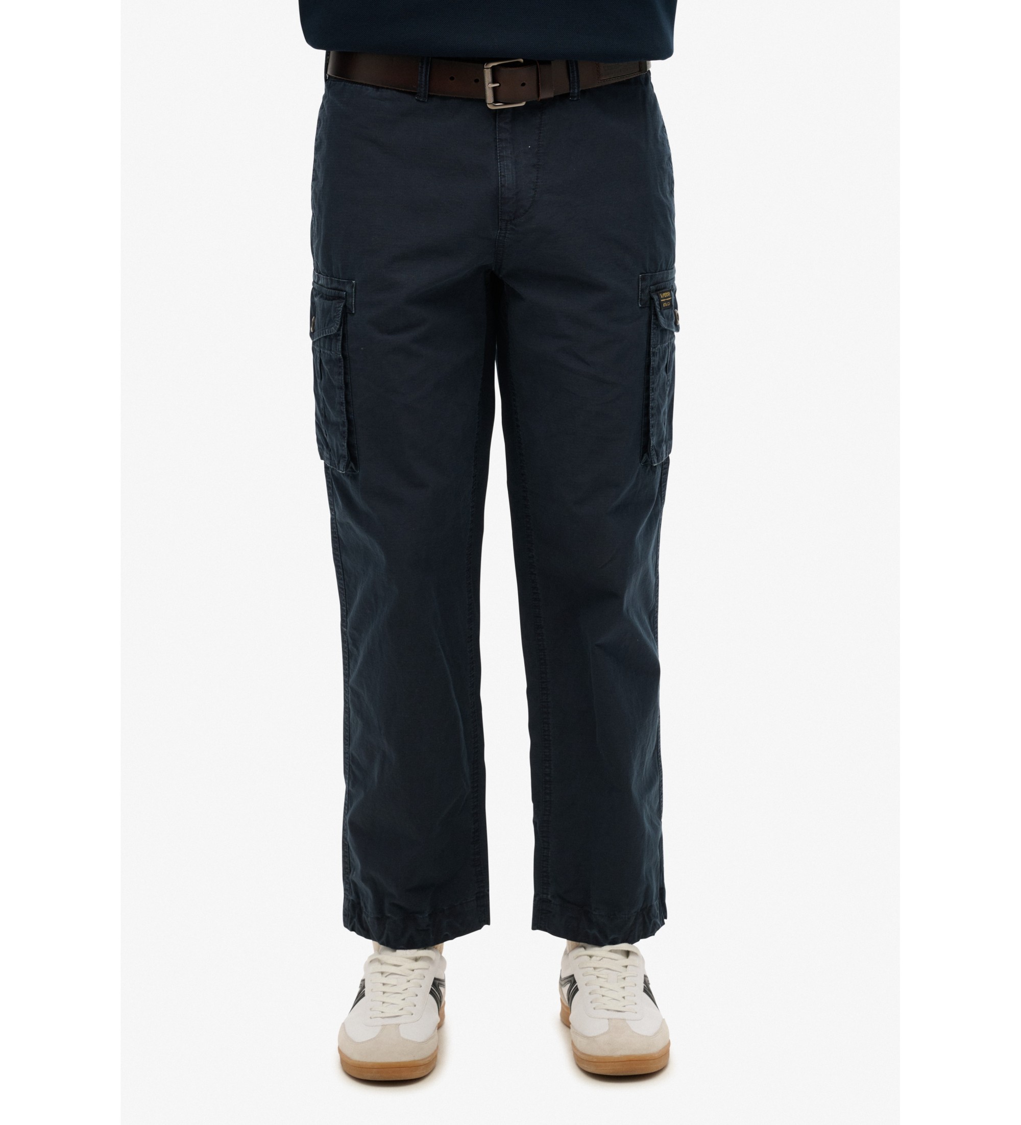 Superdry für Herren. M7011389A Parachute Light Cargo Hose navy (34/32), Lässig, Baumwolle, Marine