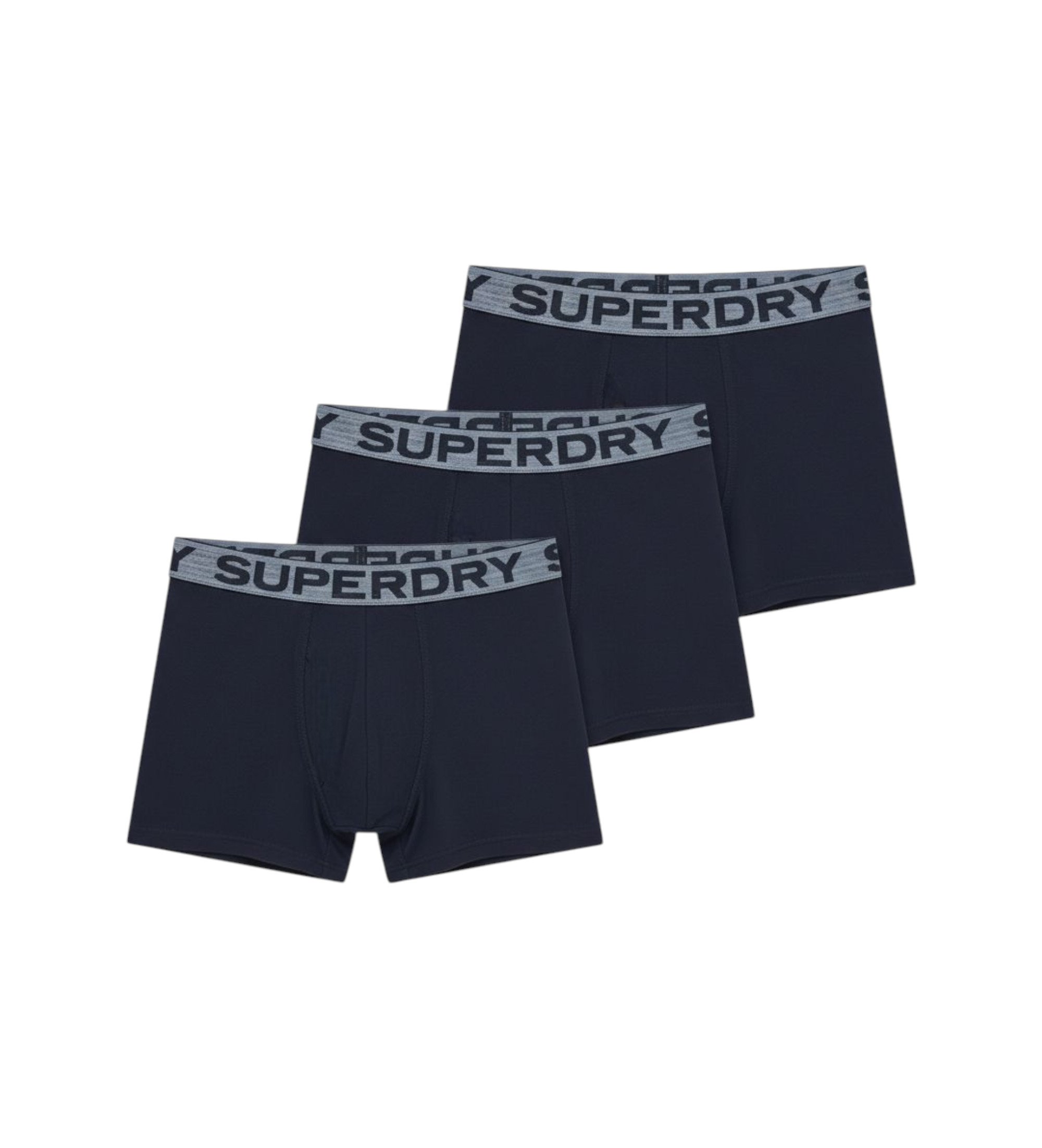 Superdry für Herren. M3110452C Set 3 Boxershorts Triple navy (XL), Heimtextilien, Baumwolle, Marine