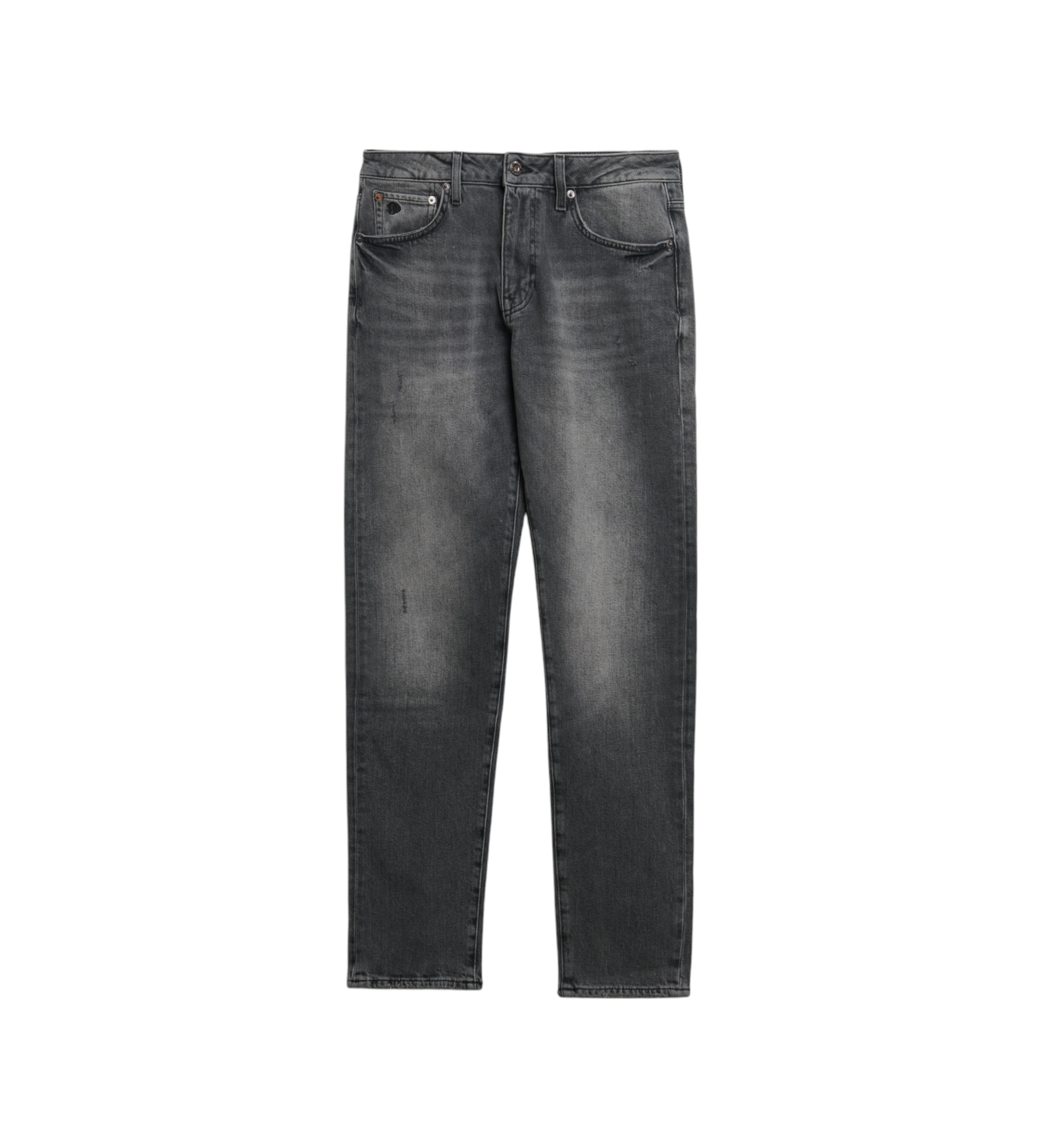Superdry für Herren. M7010888A Graue Vintage Slim Jeans (28/32), Lässig, Baumwolle, Denim