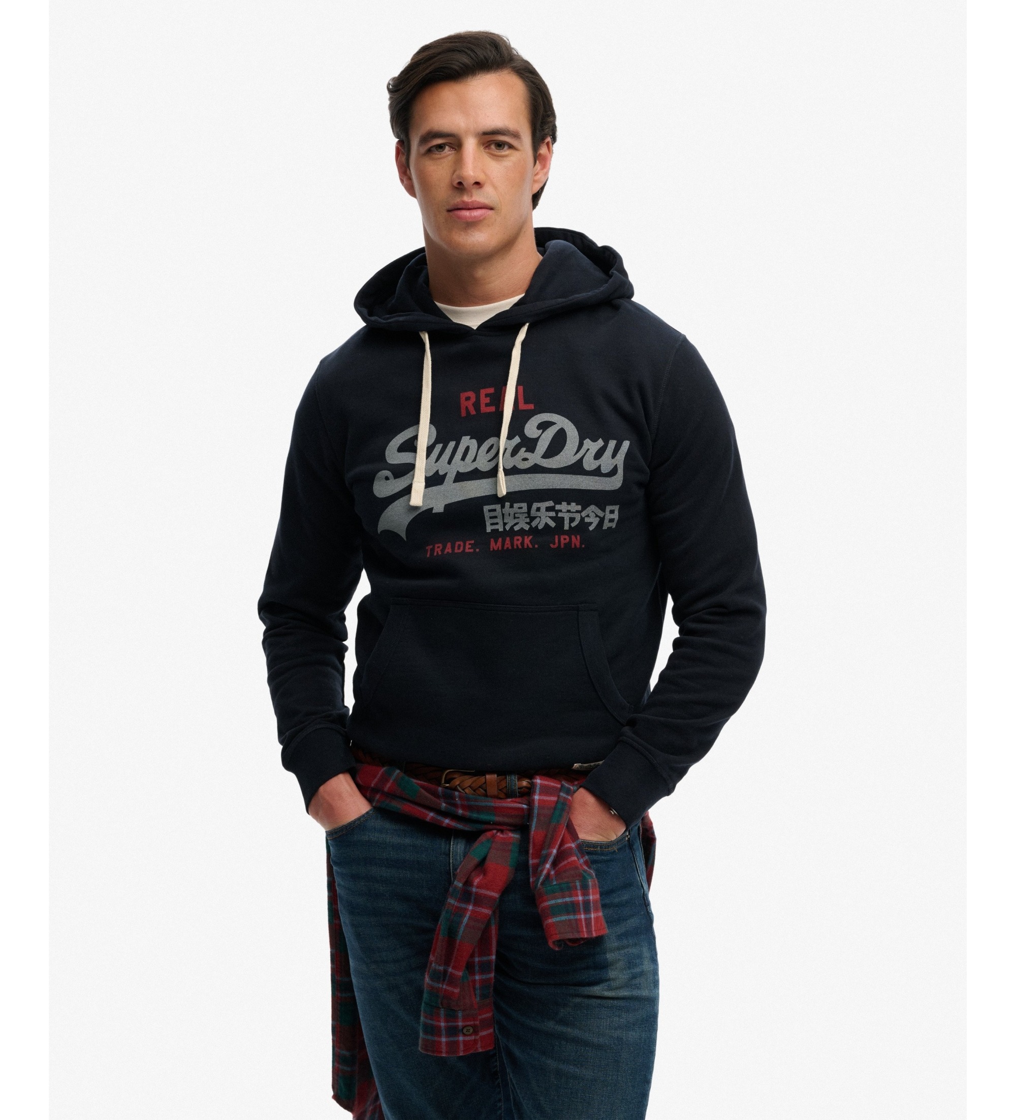 Superdry für Herren. M2014606A Sweatshirt Vl Classic marineblau (M), Lässig, Baumwolle