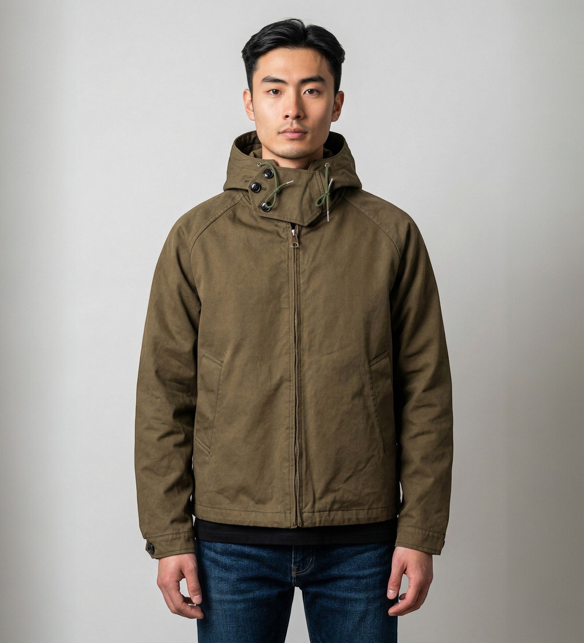 Ten c für Herren. 13CTCUC04032 Karibu Jacke (46), Lässig, Grün, Polyester