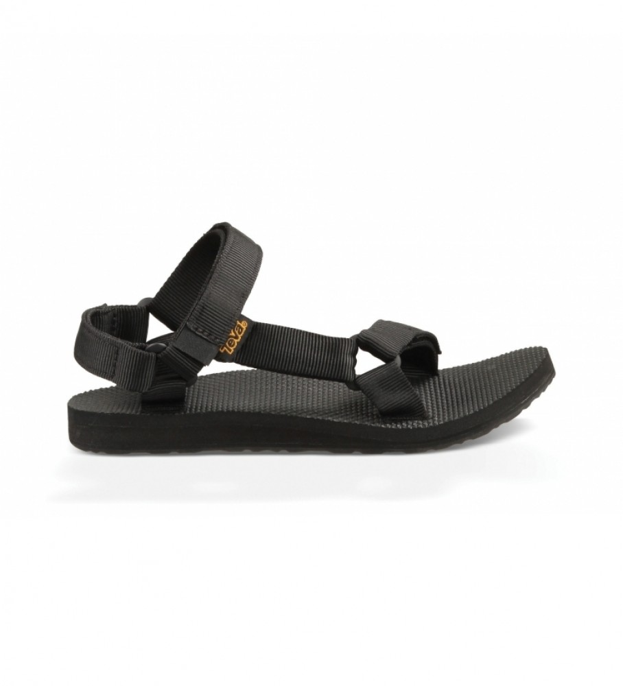 Teva für Herren. 1004010 Sandalen Original Universal Urban schwarz (40.5), Klettverschluss, Lässig