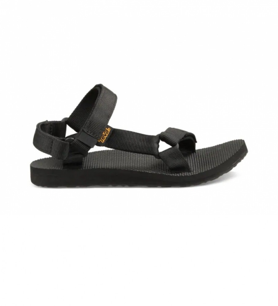 Teva für Damen. 1003987 Original Universal-Sandalen schwarz (36), Klettverschluss, Lässig, Draußen