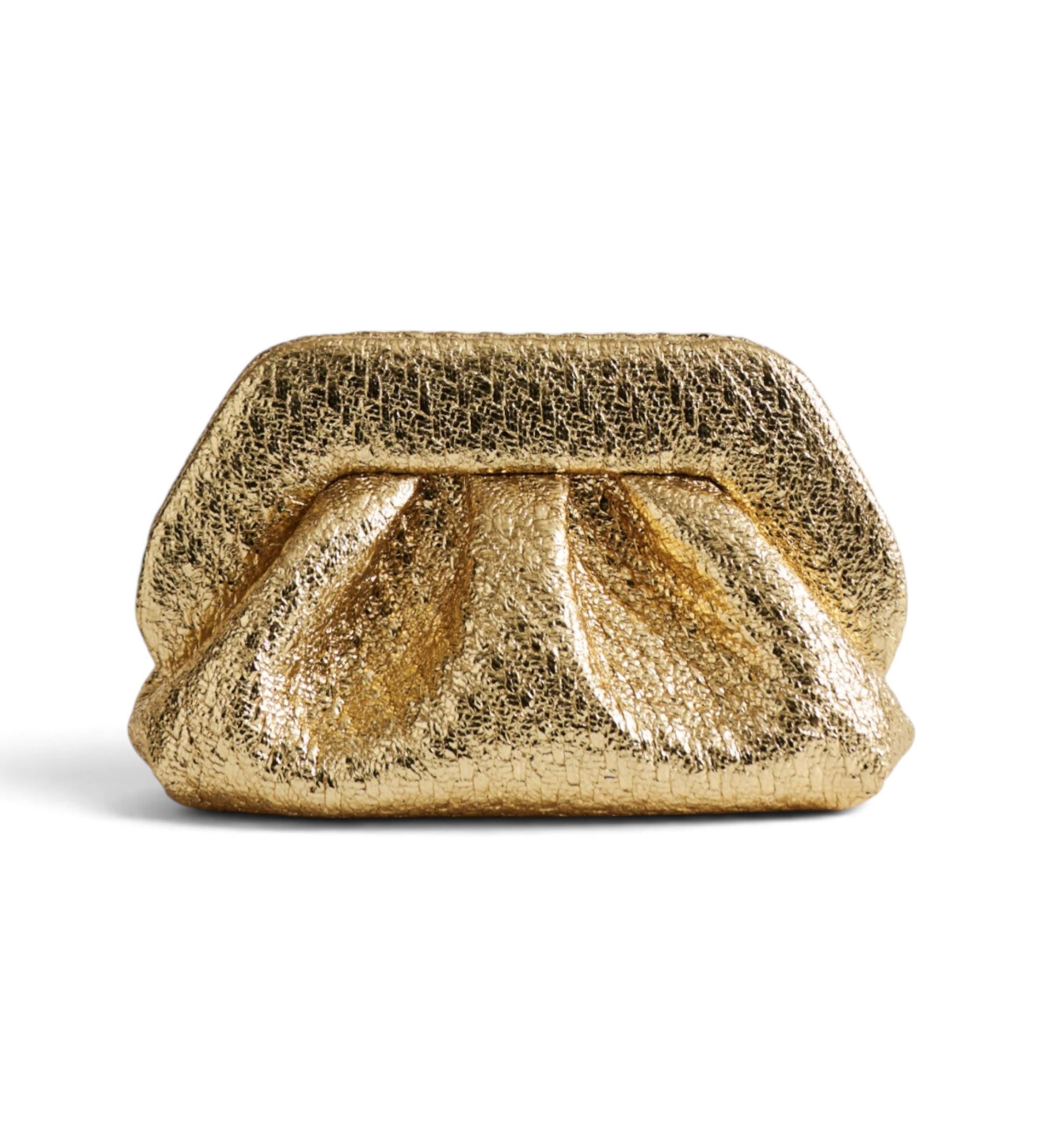 THEMOIRèvoor vrouwen. 262WTMBM0 Bios Medium gouden tas (OSFA), Goudkleurig, Casual, Gerecycled polyester, Duurzaam