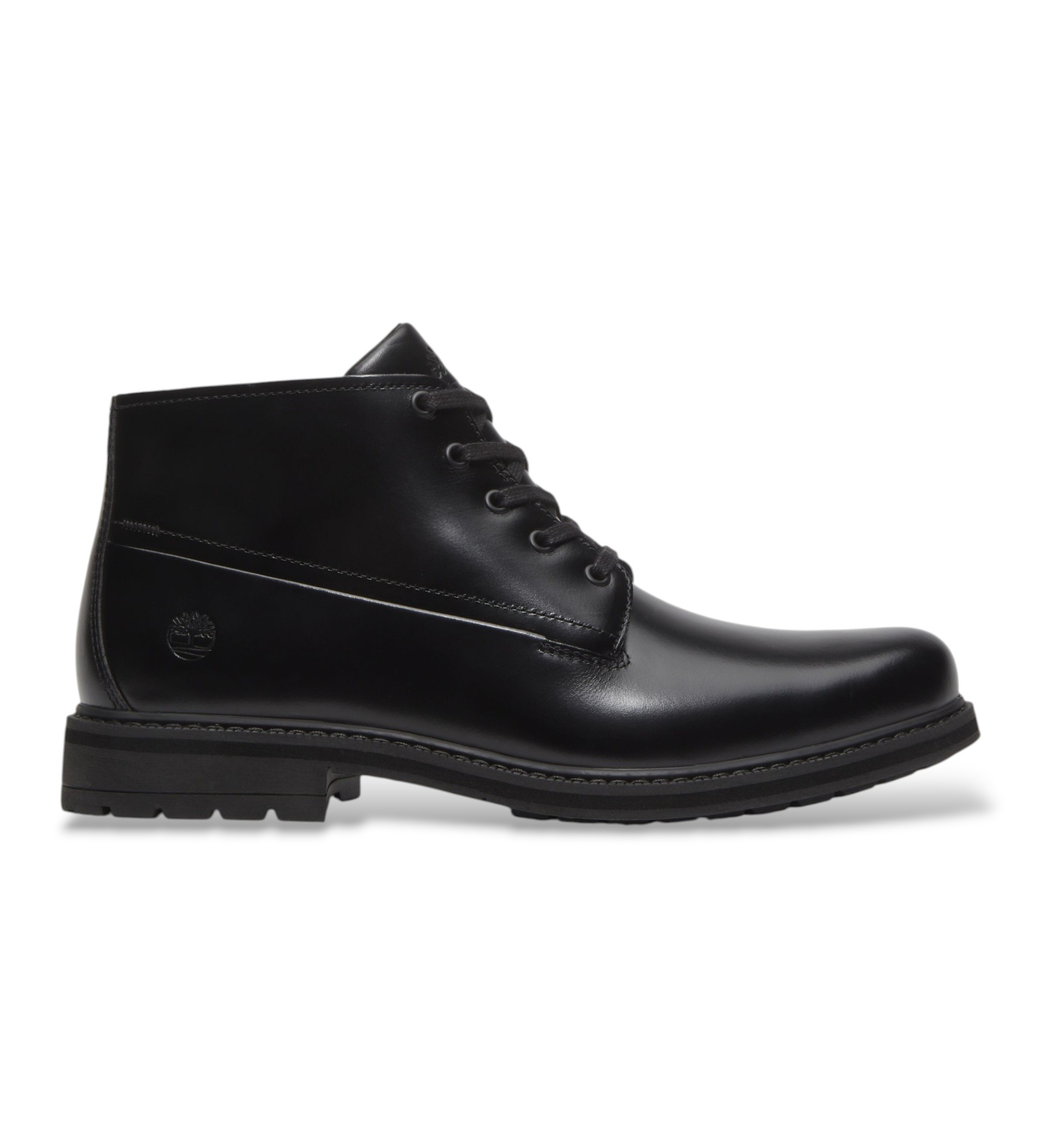 Timberland für Herren. TB0A5SRXW021 Chukka Stormbucks Lederstiefeletten schwarz (43), Wohnung, Schnürsenkel, Lässig