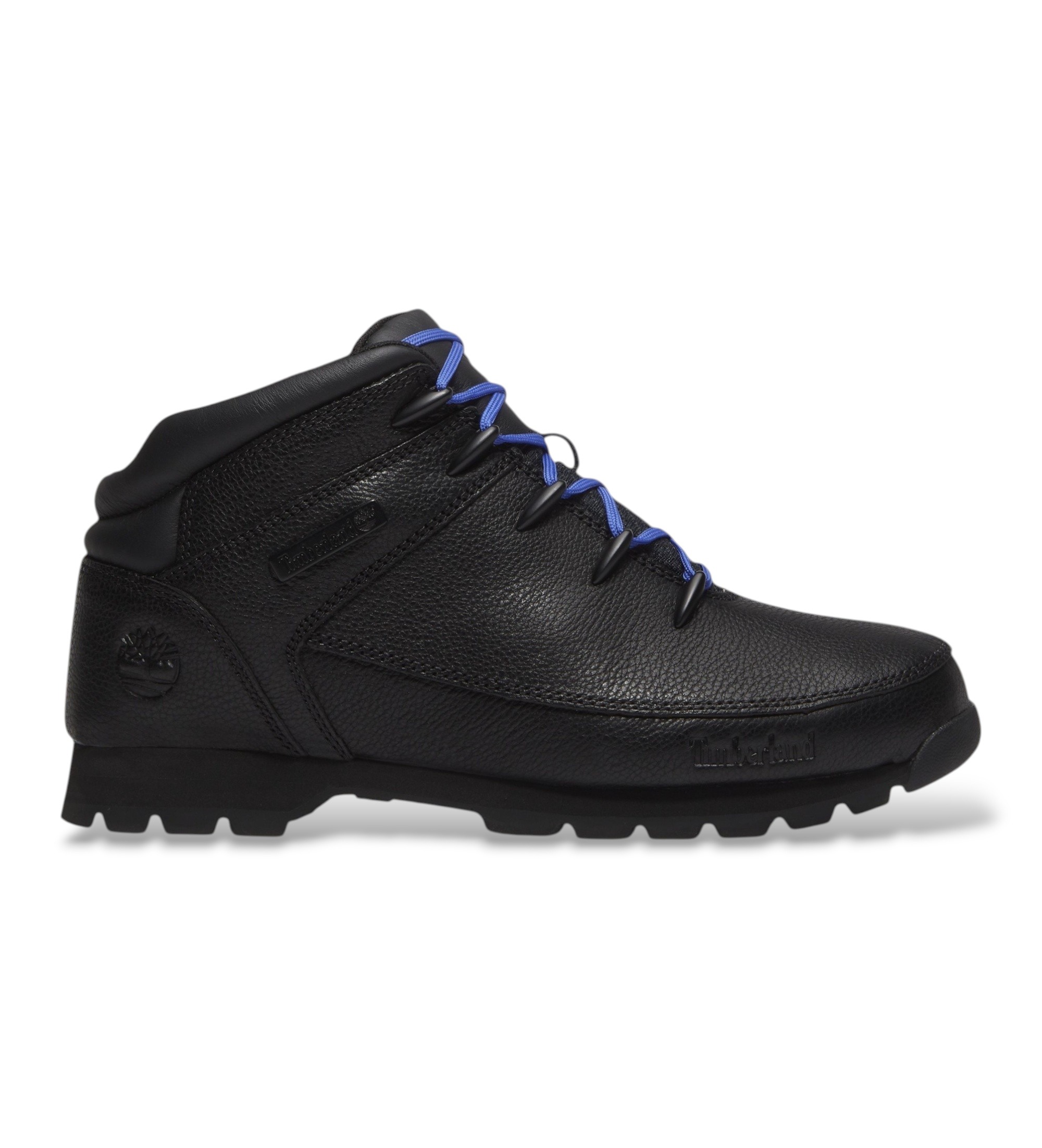 Timberland für Herren. TB0A2K84W021 Euro Sprint Lederstiefel, schwarz (44.5), Wohnung, Schnürsenkel, Draußen