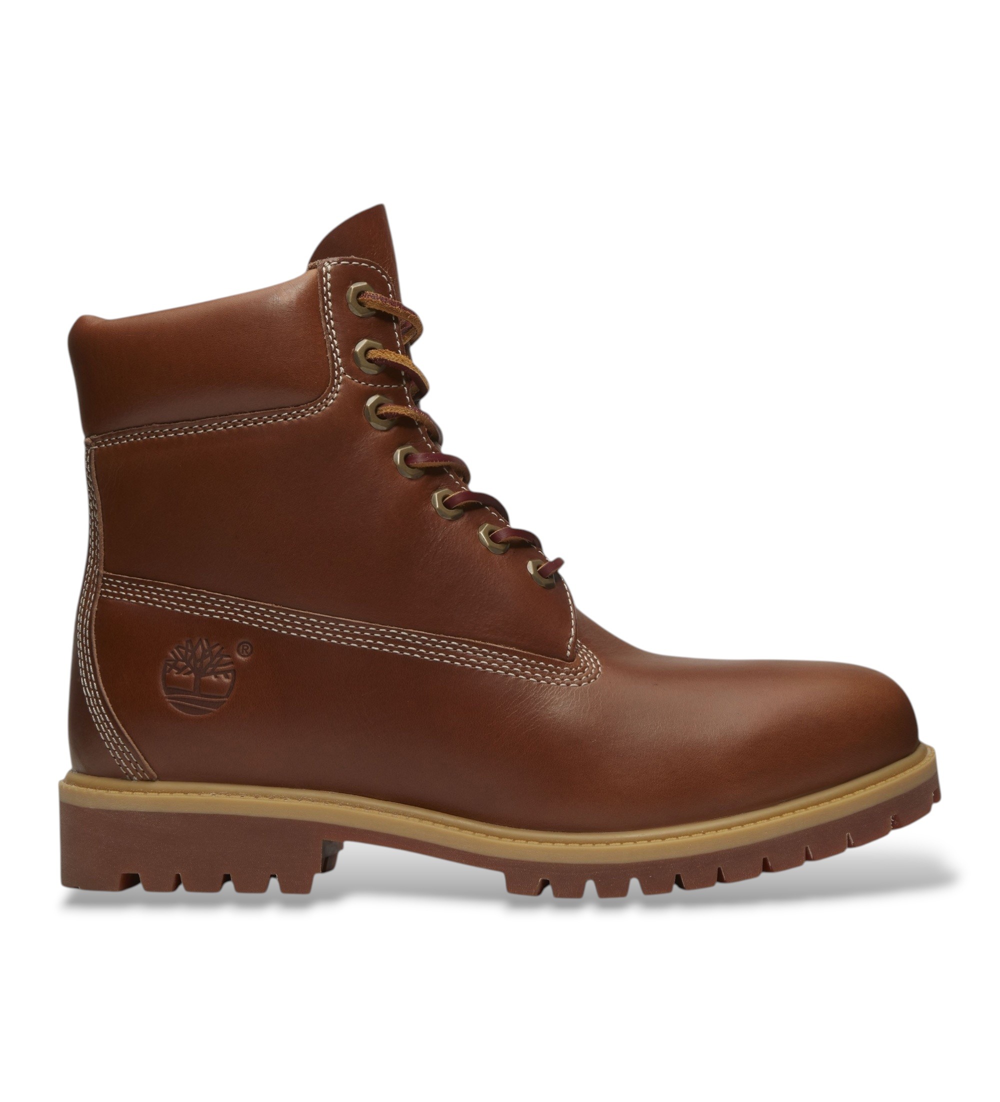 Timberland für Herren. TB0A2MWXAMX1 Heritage Lederstiefeletten braun (44), Wohnung, Schnürsenkel, Lässig