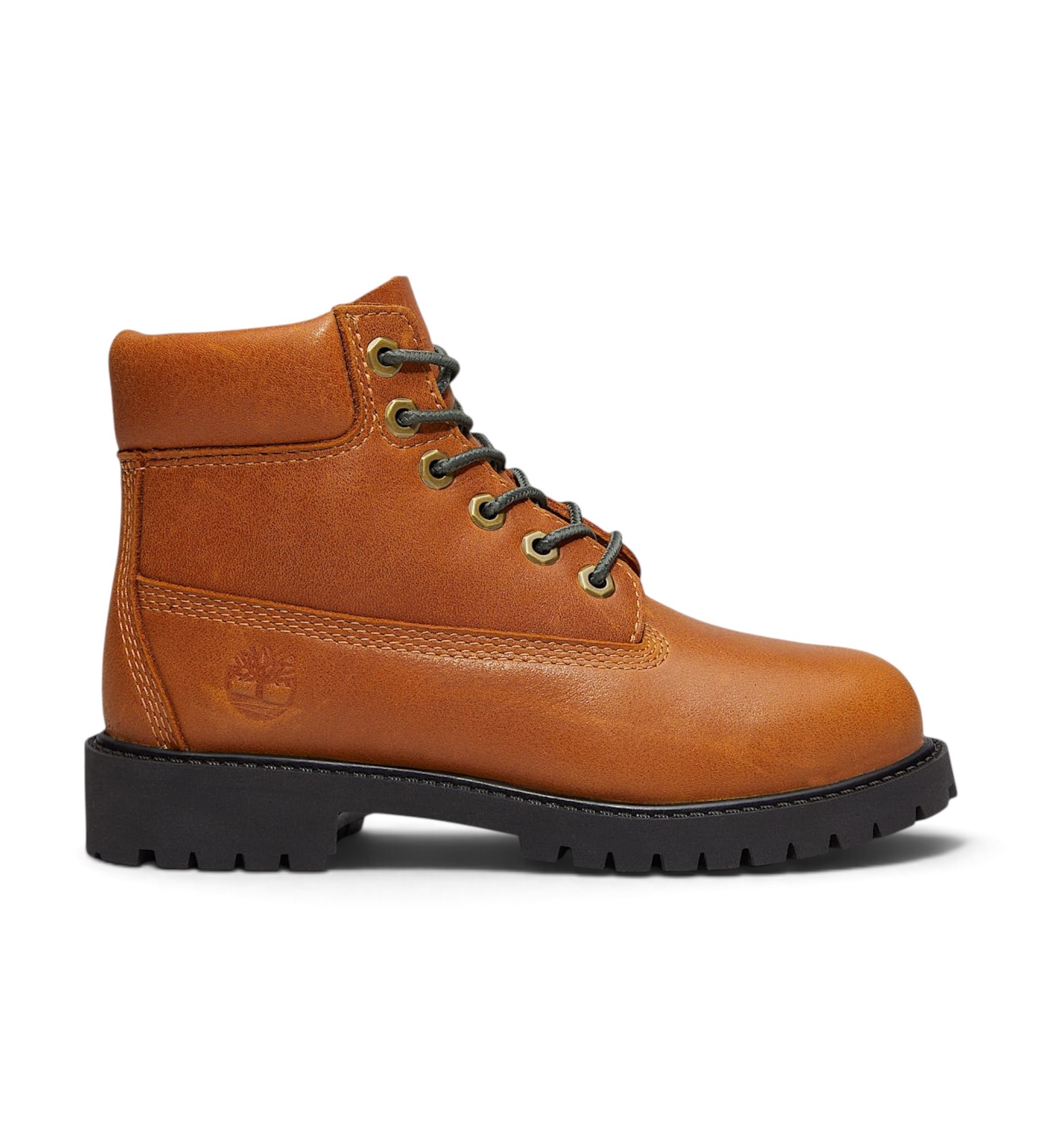 Timberland Unisex für Kinder. TB0A6BETEN11 Lederstiefel Premium weiß (23), Wohnung, Schnürsenkel, Klassisch, Kinderbekleidung
