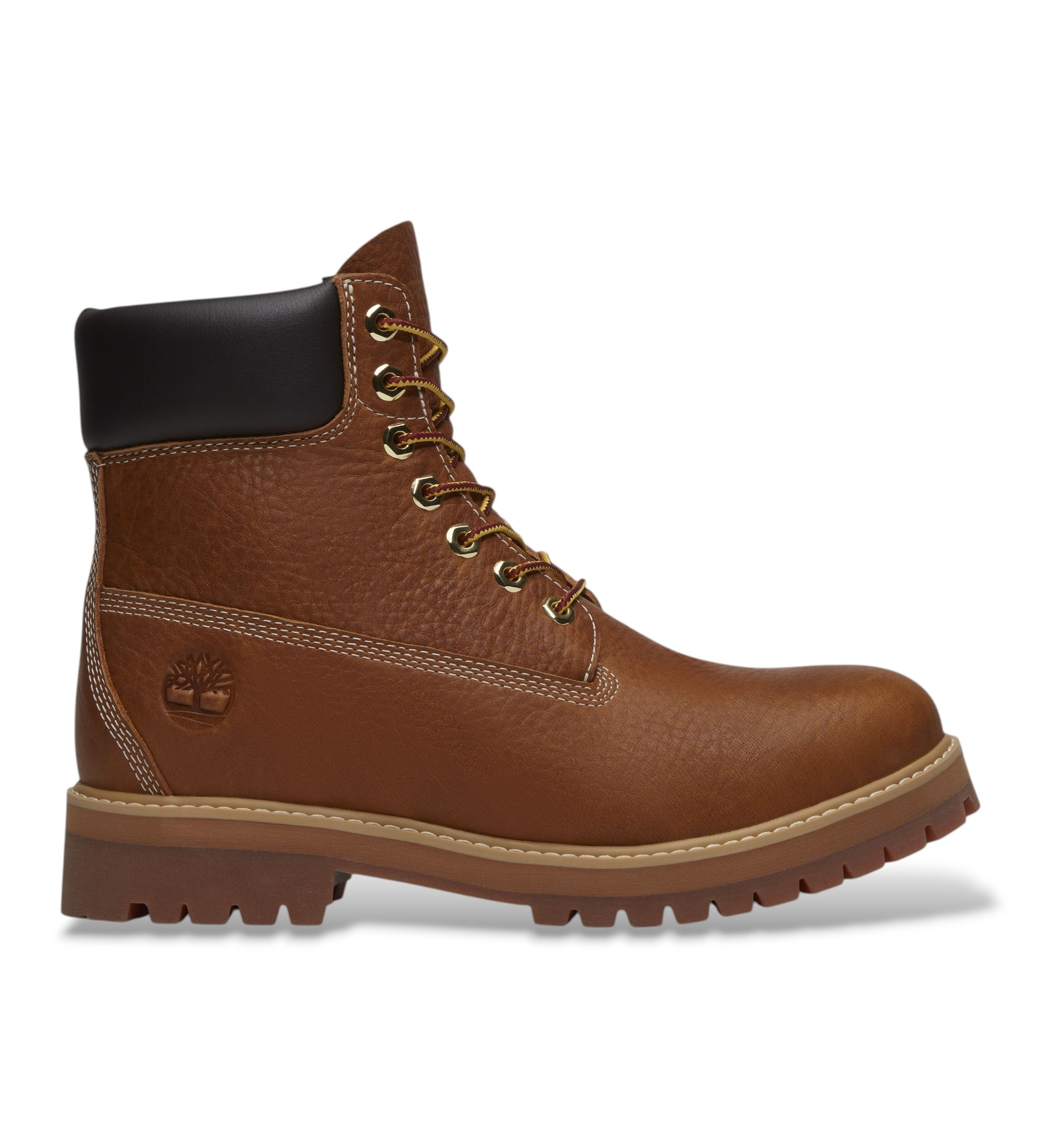 Timberland für Herren. TB0A29U2EN11 Heritage Stiefel aus Leder braun (44.5), Wohnung, Schnürsenkel, Klassisch