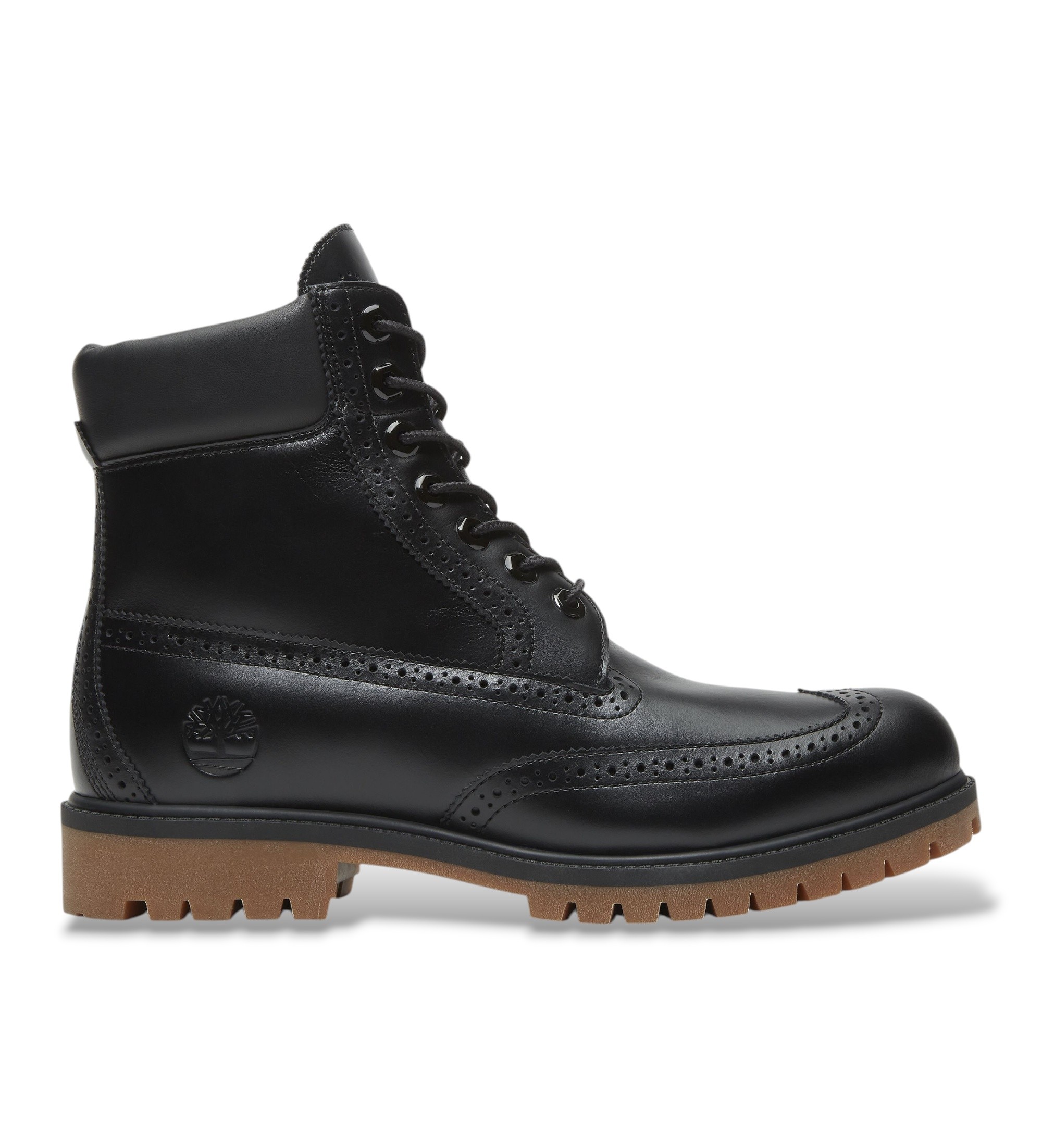 Timberland für Herren. TB0A2A8VW021 Premium Lederstiefel schwarz (41 W), 1 bis 3 cm, Schnürsenkel, Lässig