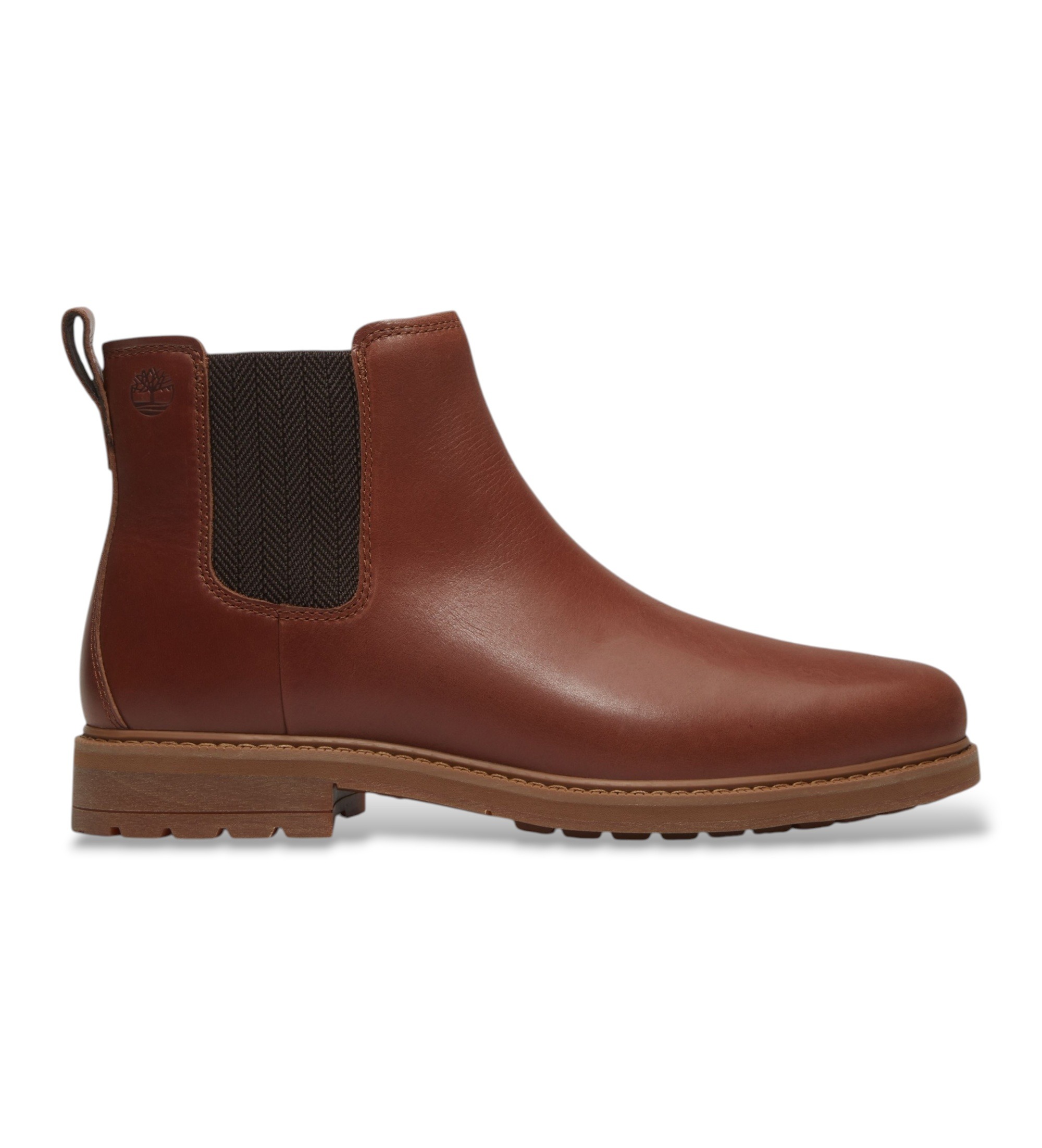 Timberland für Herren. TB0A42PGEM61 Braune Chelsea-Stiefeletten aus Stormbucks-Leder (45), Wohnung, Keine, Lässig, Klassisch