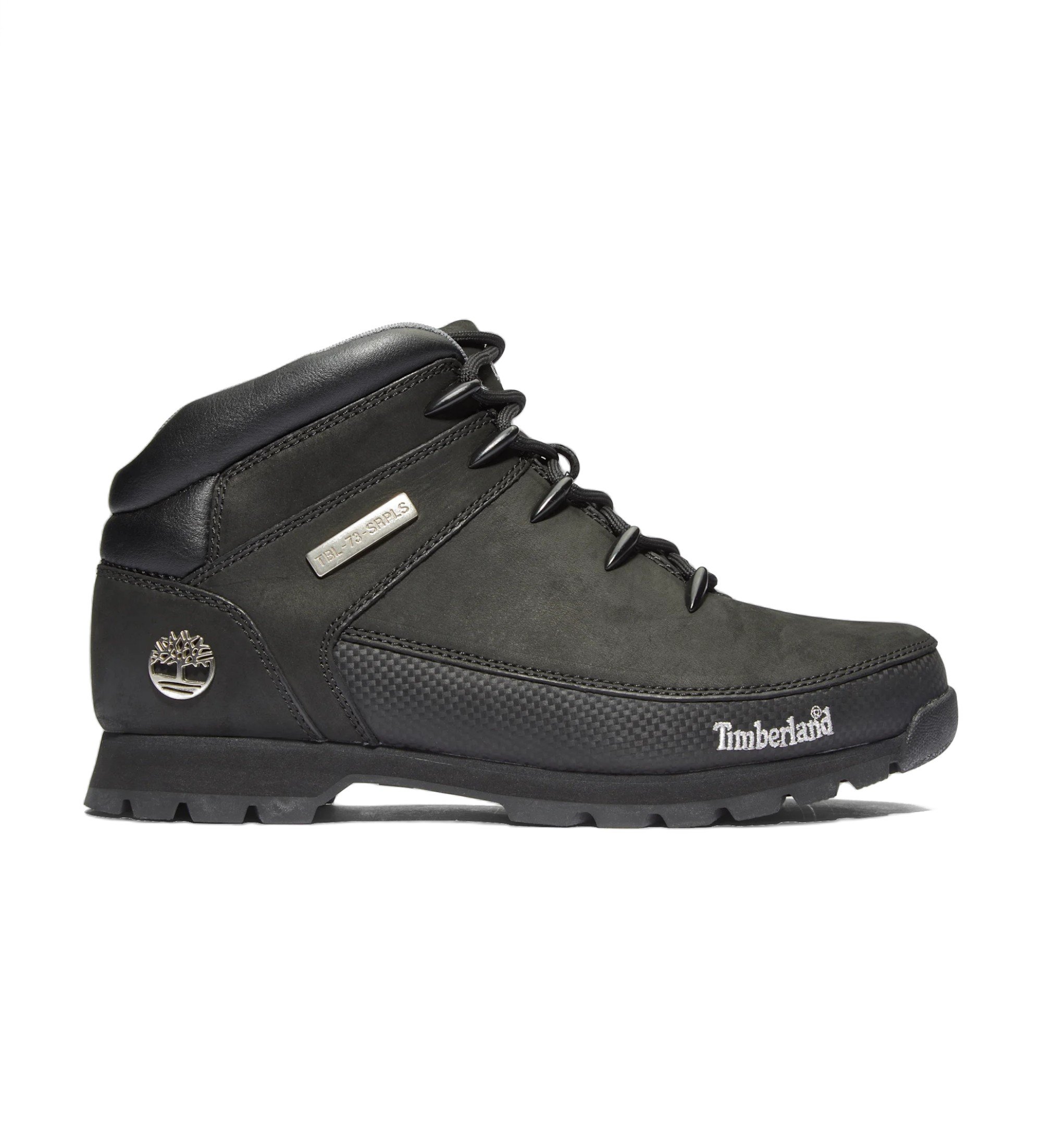 Timberland für Herren. TB06361R0011 Euro Sprint Hiker Lederstiefel Schwarz (44), Wohnung, Schnürsenkel, Lässig, Sportlich, Draußen