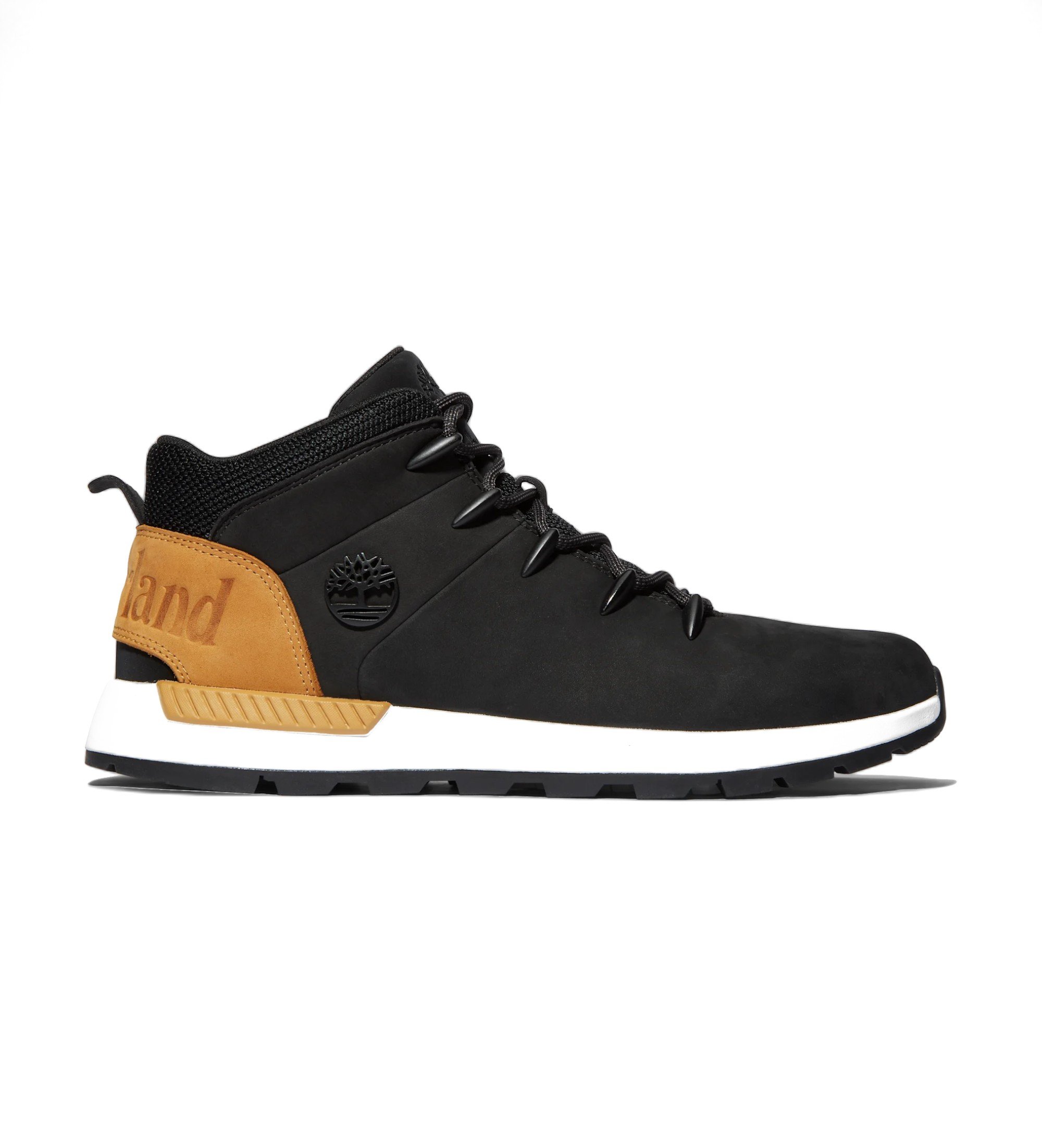 Timberland für Herren. TB0A24AB0151 Sprint Trekker Lederstiefeletten schwarz (43), Wohnung, Schnürsenkel, Lässig, Sportlich, Draußen