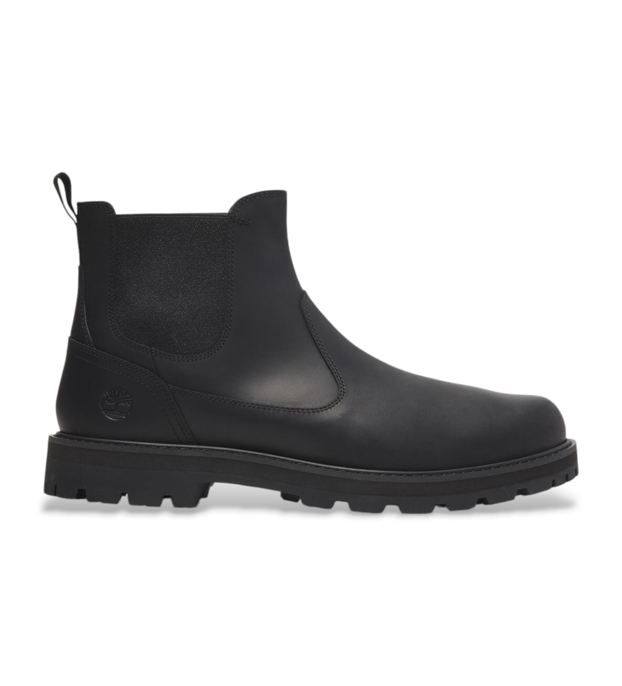 Timberland für Herren. TB0A6A4WW021 Chelsea-Boots aus Leder Britton Road schwarz (40), Wohnung, Keine, Lässig, Nachhaltig