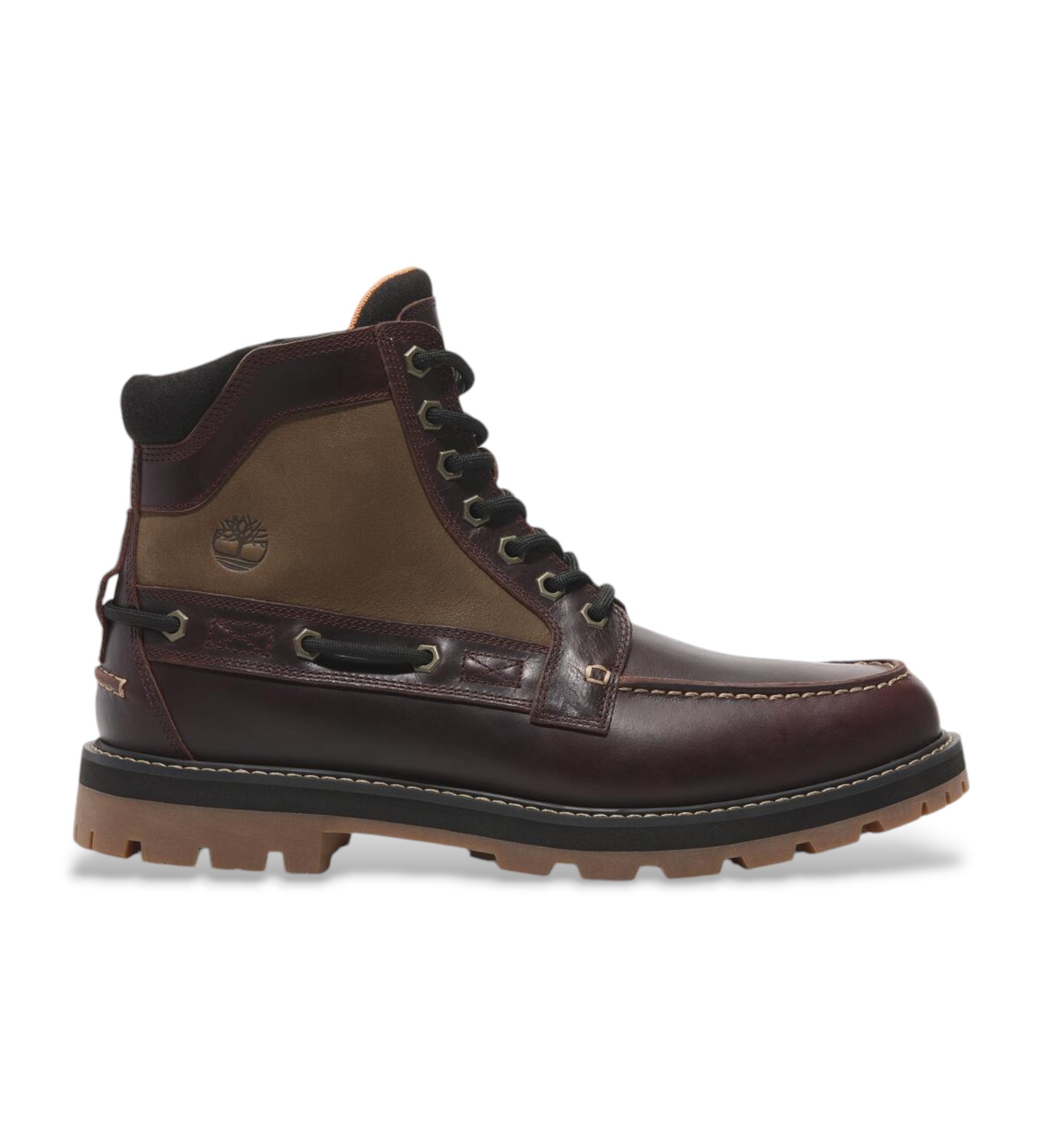 Timberland für Herren. TB0A697HEIW1 Britton Road Mid Lederstiefel schwarz (41.5), Wohnung, Schnürsenkel, Lässig, Nachhaltig