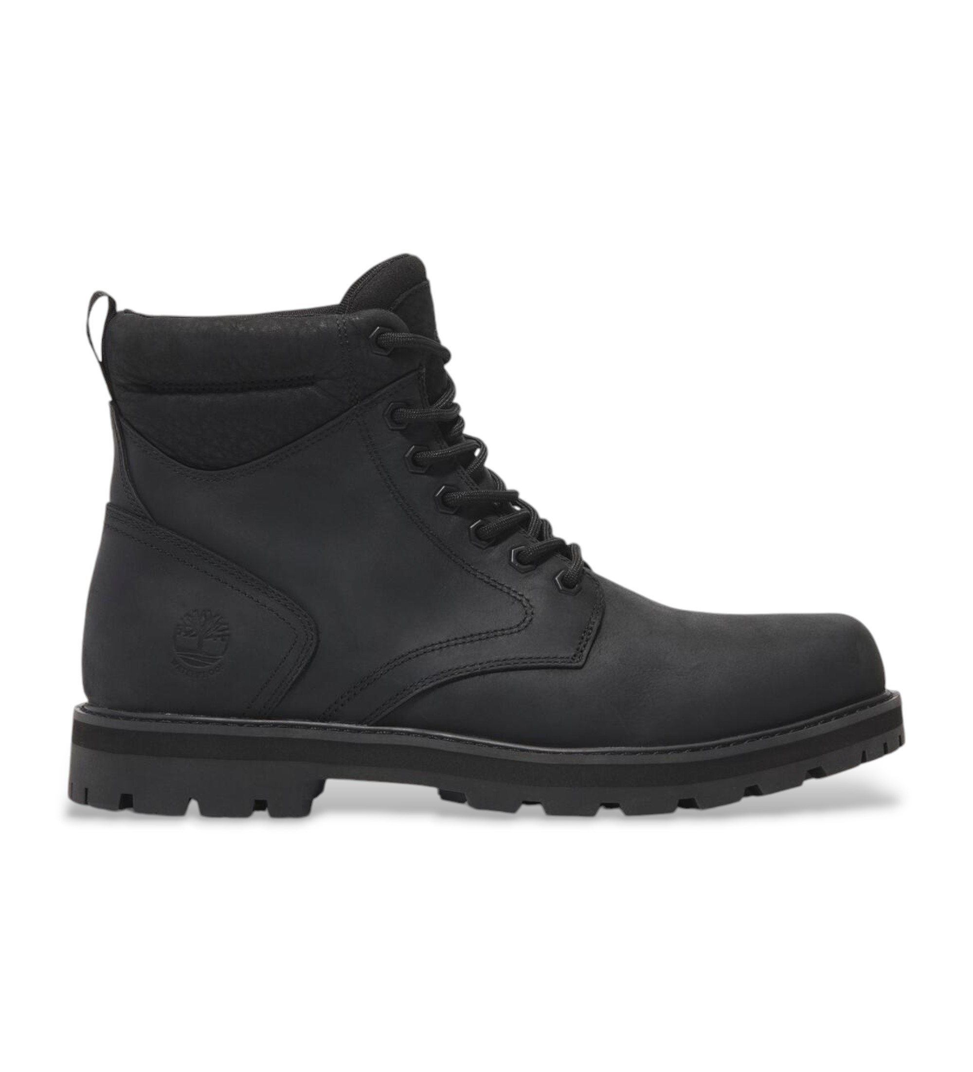 Timberland für Herren. TB0A69UHW021 Britton Road Mid Lederstiefeletten schwarz (43.5), Wohnung, Schnürsenkel, Lässig, Nachhaltig