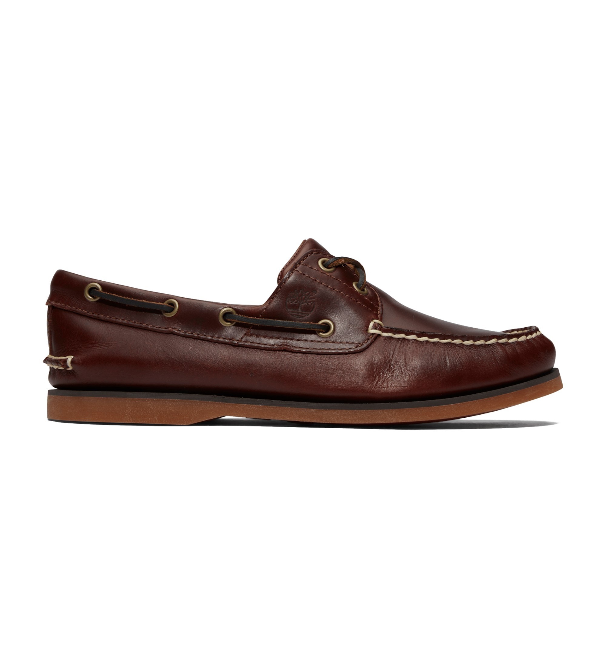 Timberlandvoor mannen. TB0250772141 Klassieke bruine leren bootschoenen (39.5 W), Leer, Plat, Geen, Casual