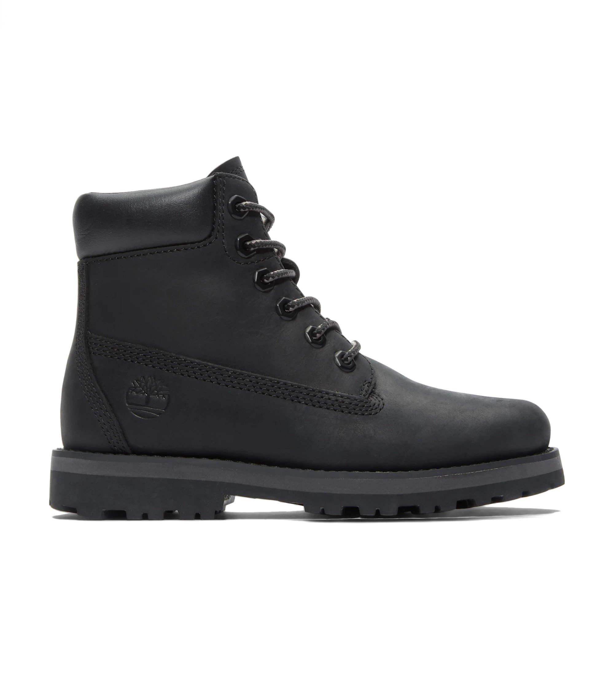 Timberland für Frauen/Mädchen. TB0A28W90011 Courma Traditionelle Lederstiefeletten schwarz (38), Wohnung, Schnürsenkel, Lässig, Kinderbeklei