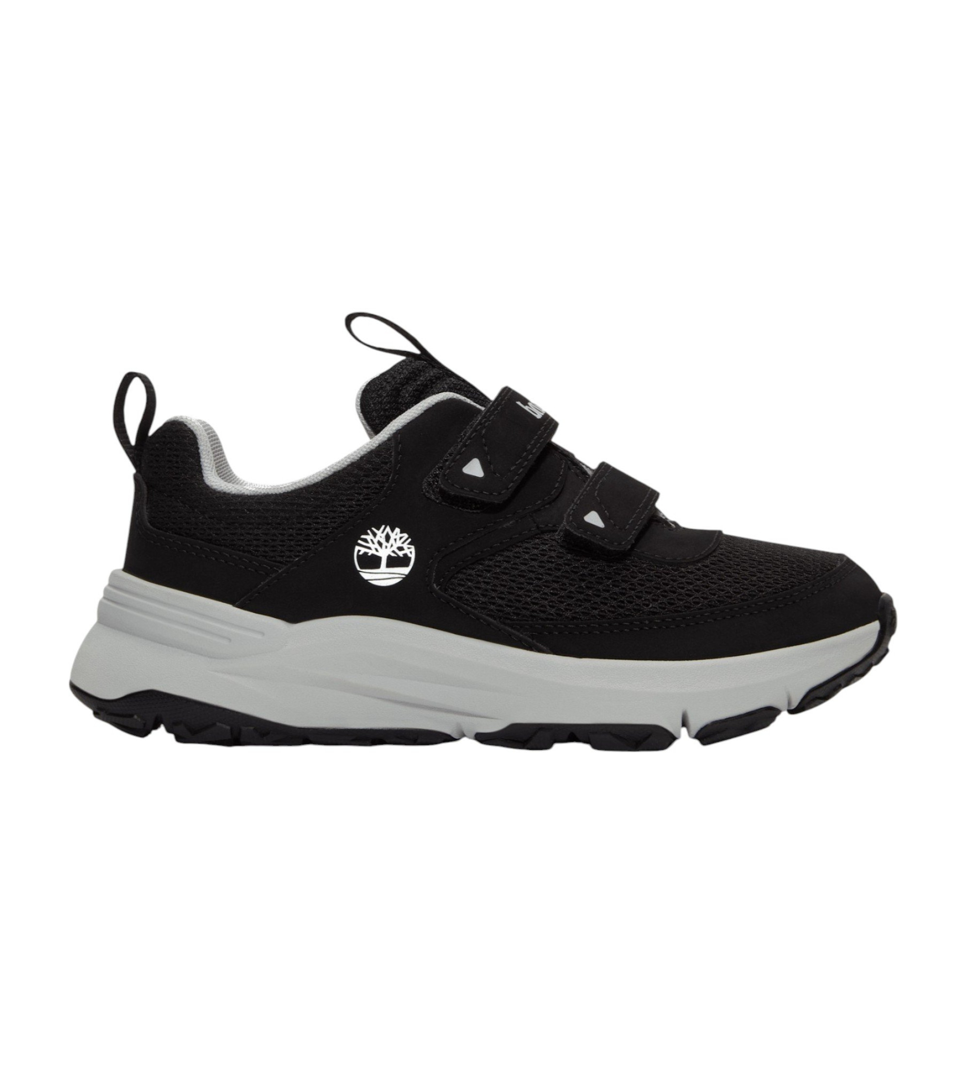 Timberland für Jungen. TB0A6BZAEK91 Motion Access Low Top Turnschuhe mit Klettverschluss schwarz (32), Wohnung, Schnürsenkel, Lässig, Sportl