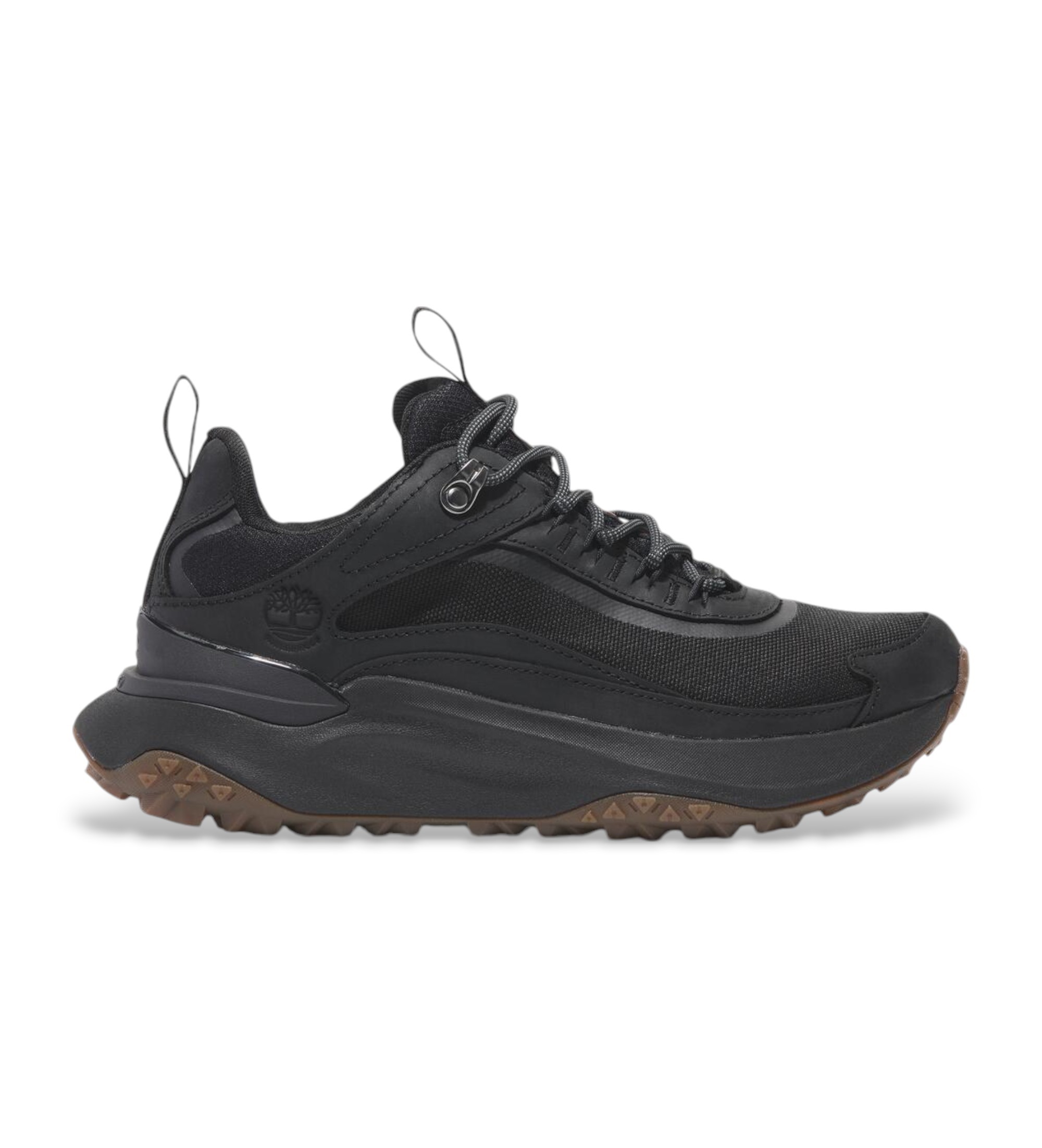 Timberland für Damen. TB0A2N4BEK91 Motion Access Wasserdichte Lederschuhe schwarz (39 W), Wohnung, Schnürsenkel, Lässig, Nachhaltig