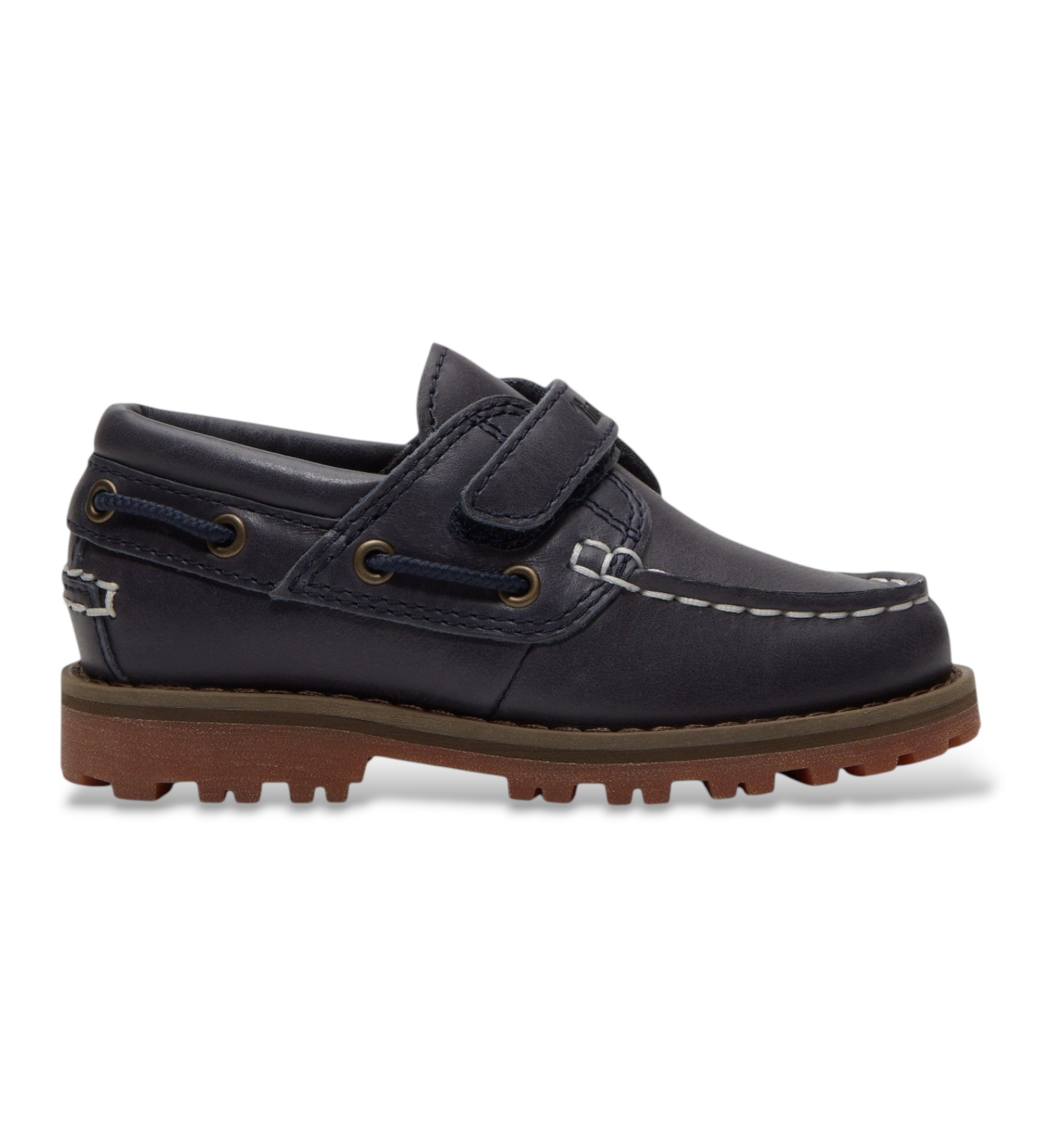 Timberland Unisex für Kinder. TB0A5P7AEP81 Nautische Lederschuhe Authentic marineblau (23), Wohnung, Keine, Lässig, Kinderbekleidung