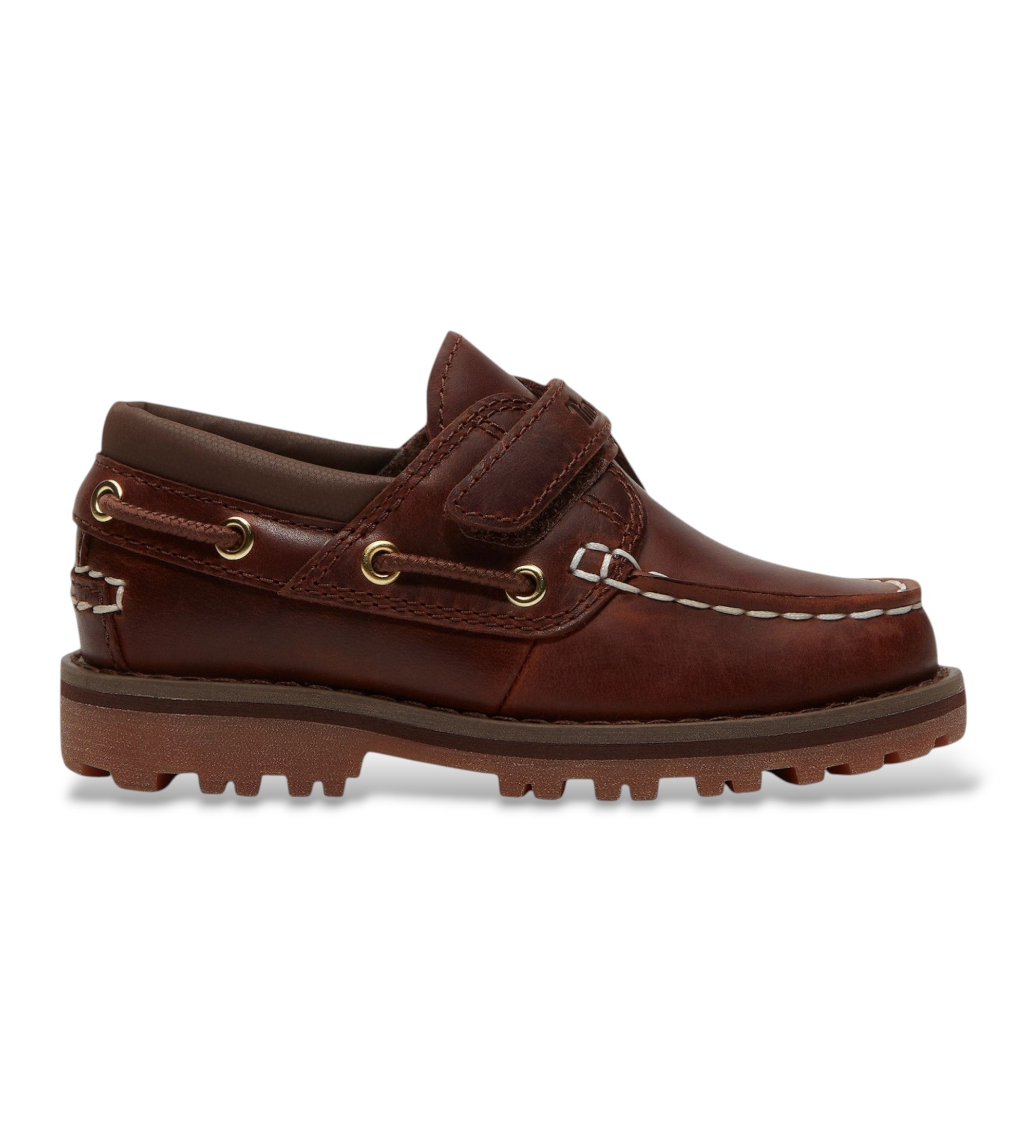 Timberland Unisex für Kinder. TB0A5P7AEM61 Nautische Lederschuhe Authentic braun (24), Wohnung, Keine, Lässig, Kinderbekleidung