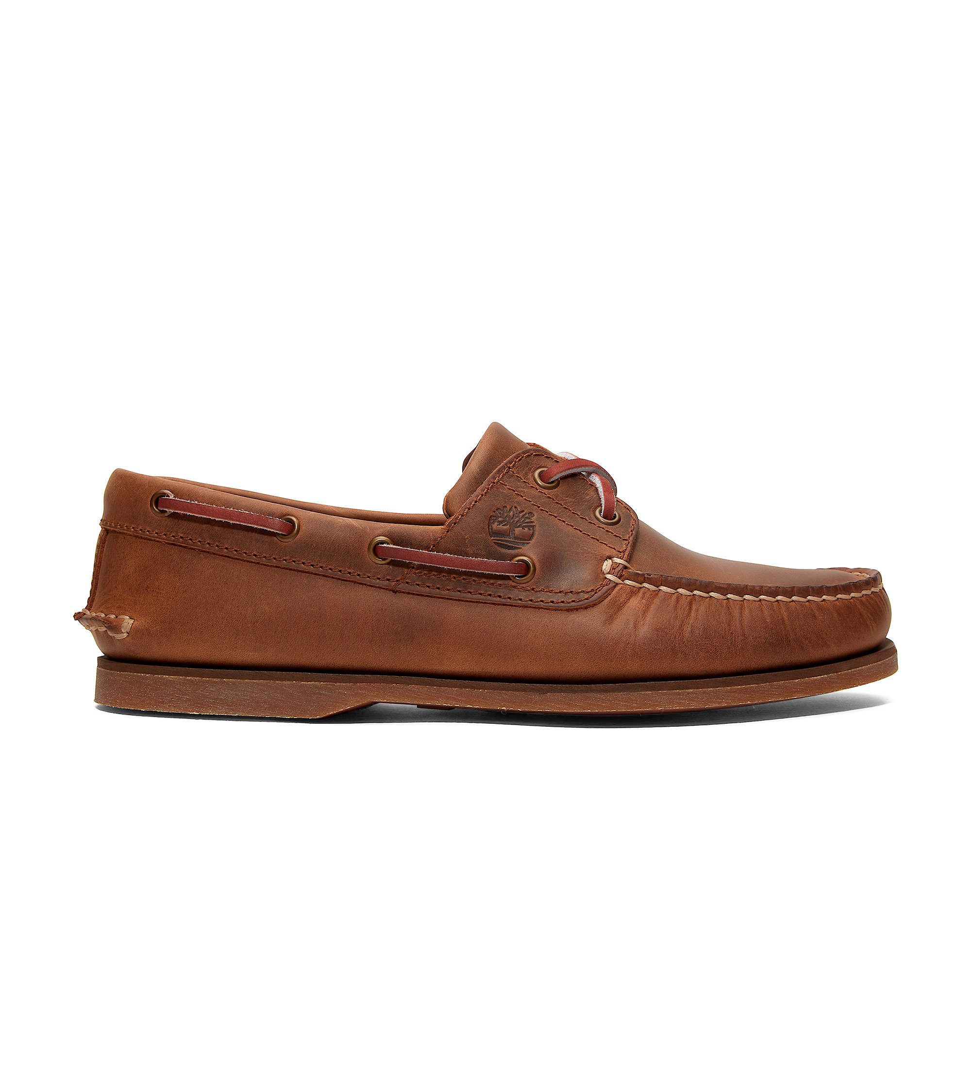 Timberland für Herren. TB01001R2141 Klassische Bootsschuhe aus braunem Leder (43), Lässig