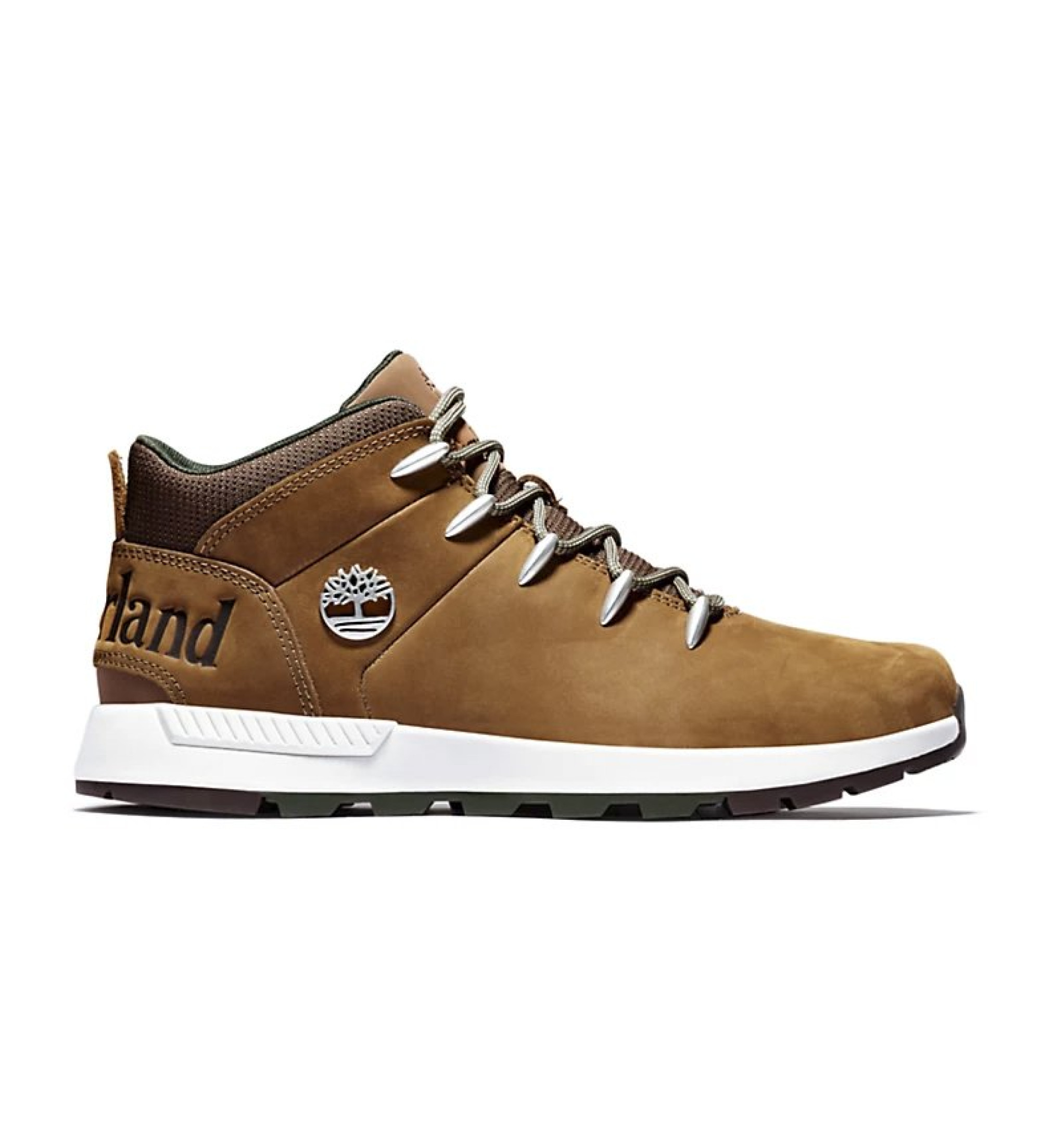 Timberland für Herren. TB0A25DCF131 Sprint Trekker Mid Stiefel aus Leder braun (41.5), Wohnung, Schnürsenkel, Lässig, Nachhaltig